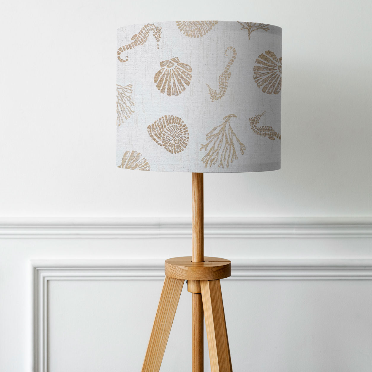 Jacquard al metro conchiglie beige