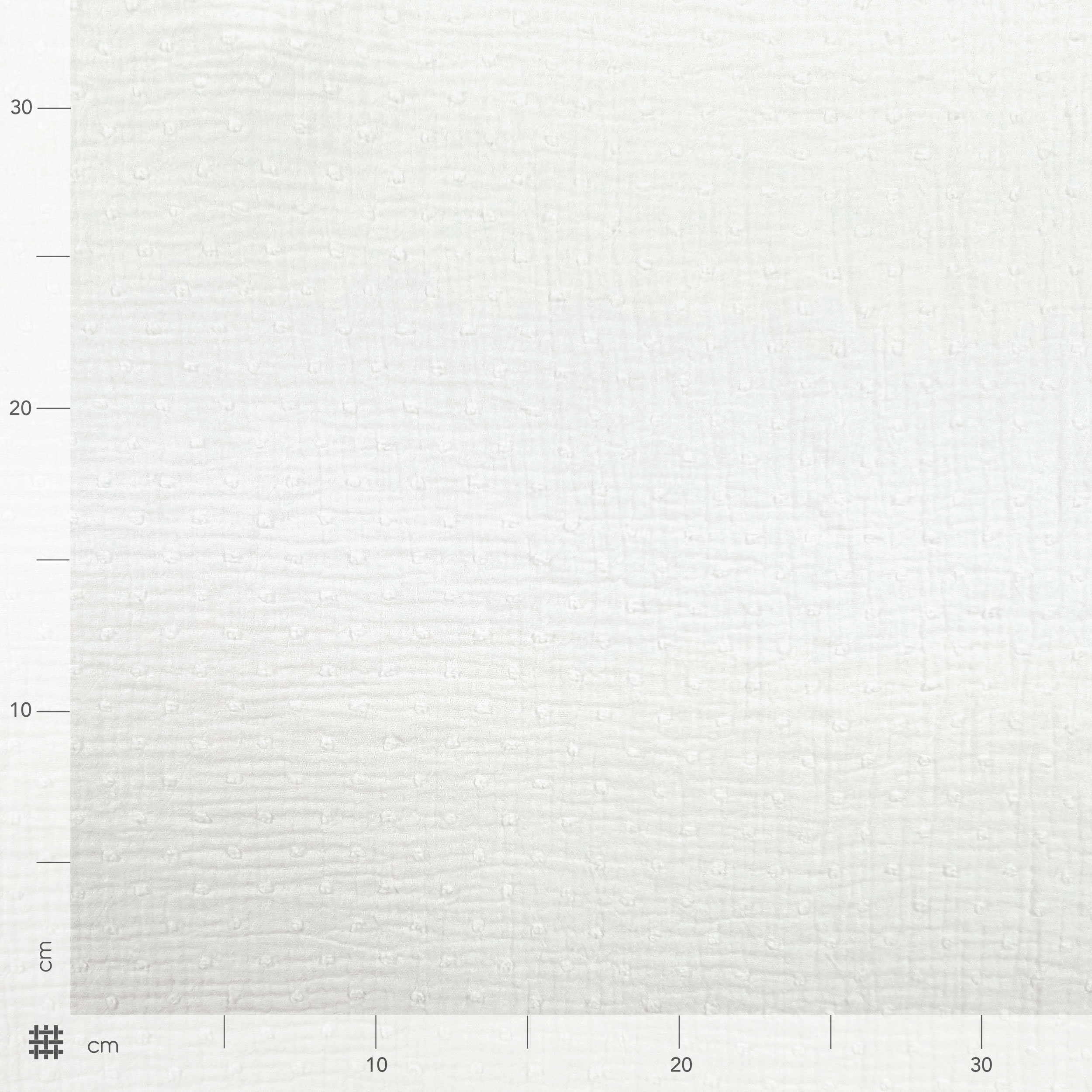Mussola Cotone Plumetis Bianco Image