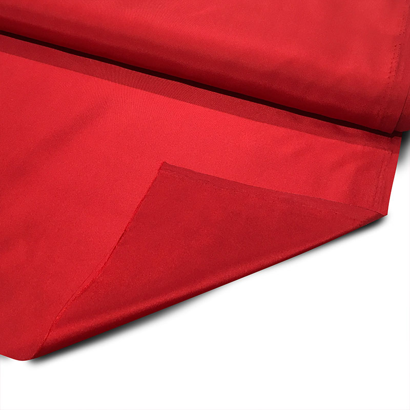 tela taffeta rosso