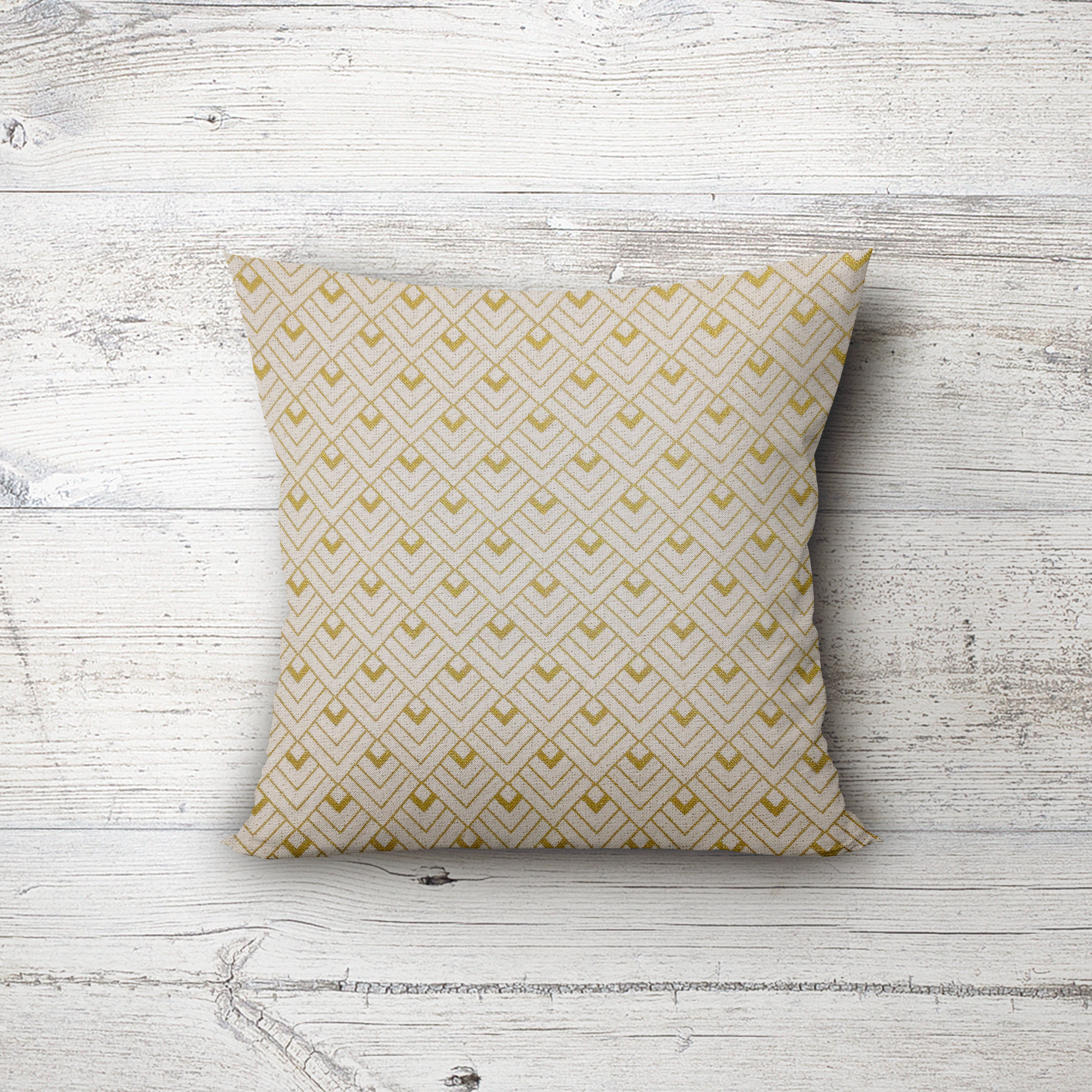 misto cotone online geometrie oro lurex pillow