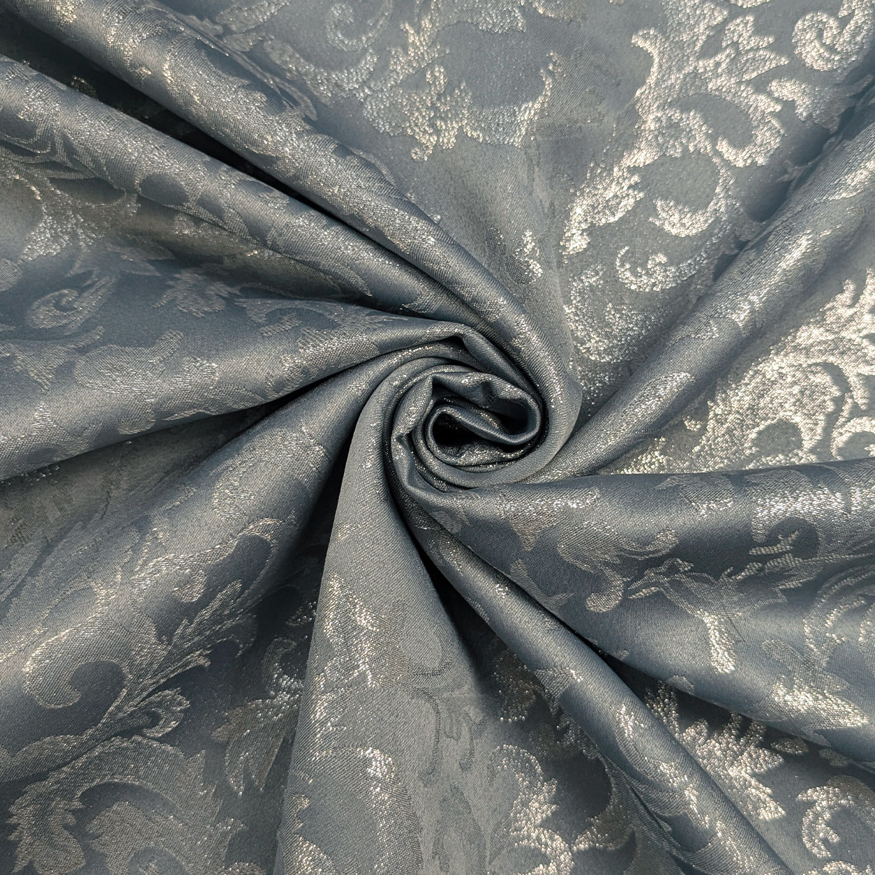 Damascato Special Natalizio Grigio Lurex Image