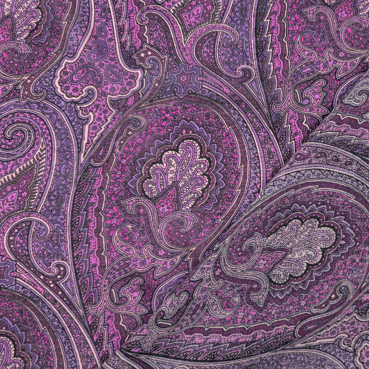 Pura Lana Fantasia Paisley Viola Image