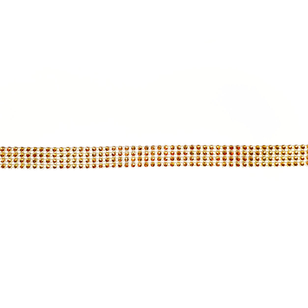 strass nastro 20 mm oro 14 mm