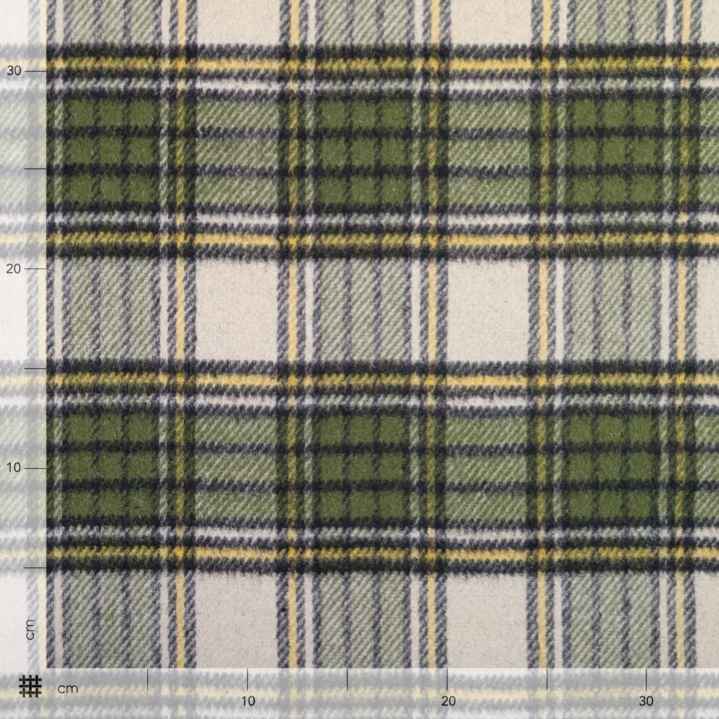 Cappottino Tartan Verde e Giallo Image