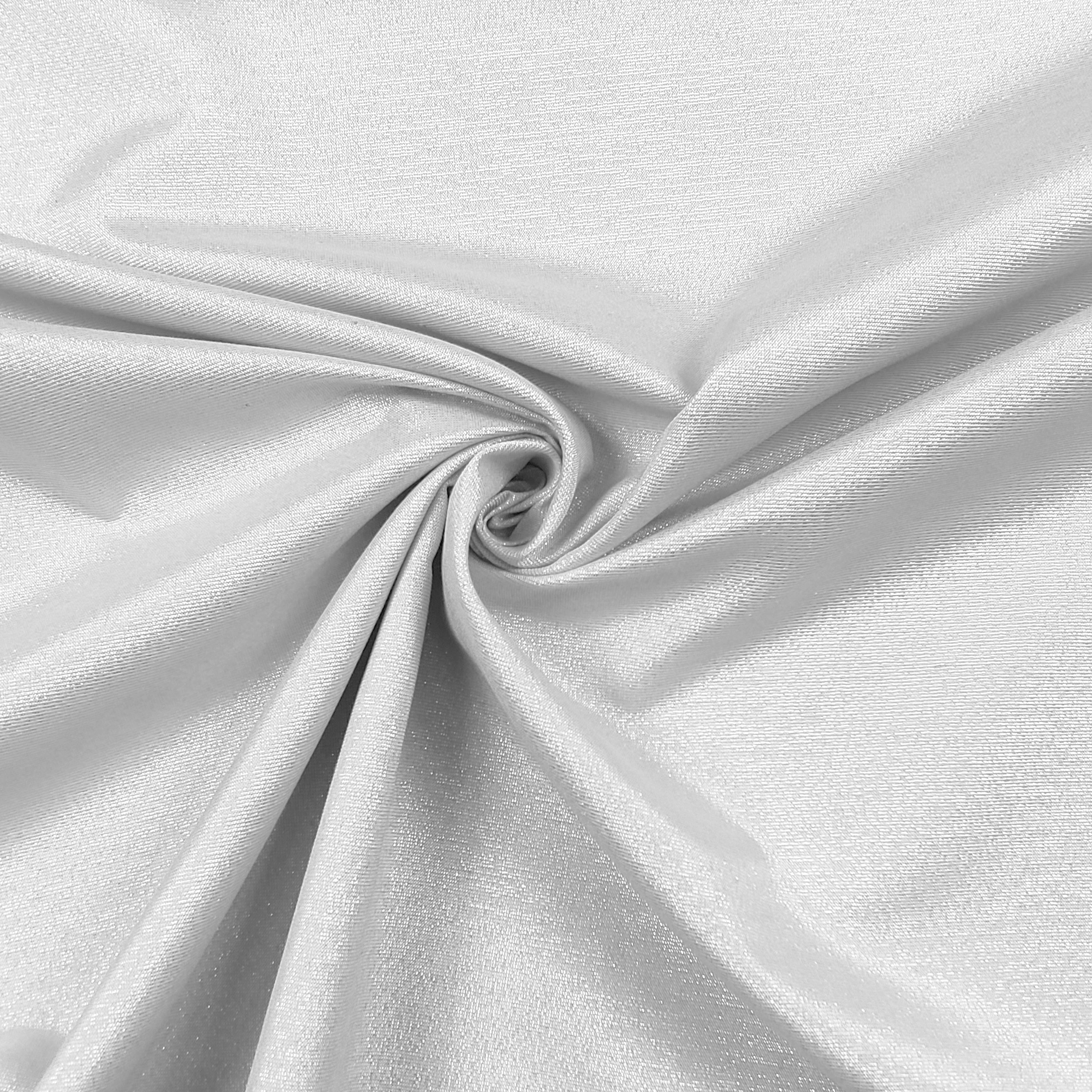 Panama Arredamento Lurex Argento