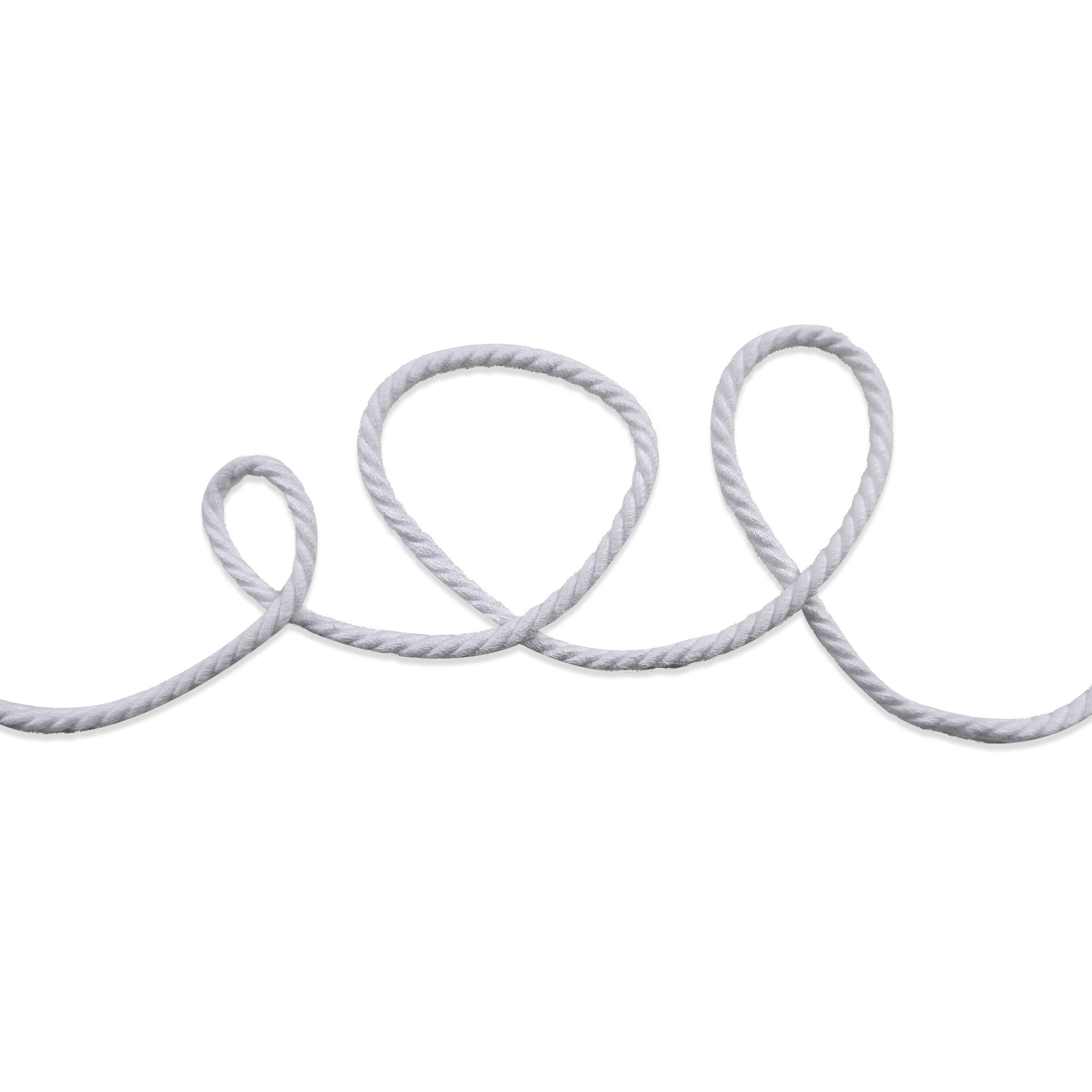 Cordoncino Bianco in Misto Cotone Image