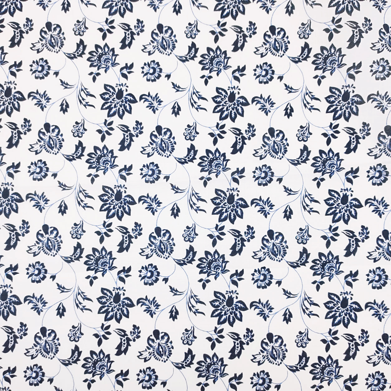 stoffe-cotone-tulipani-e-foglie-blu