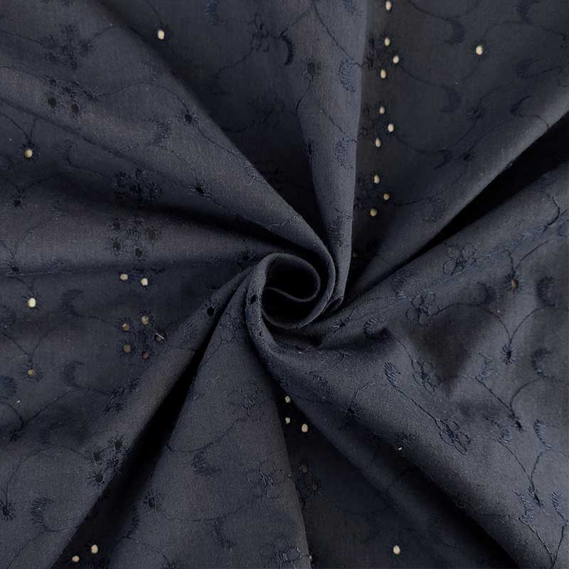 Tessuto Sangallo Tinta Unita Fantasia Sole Luna Fiori 