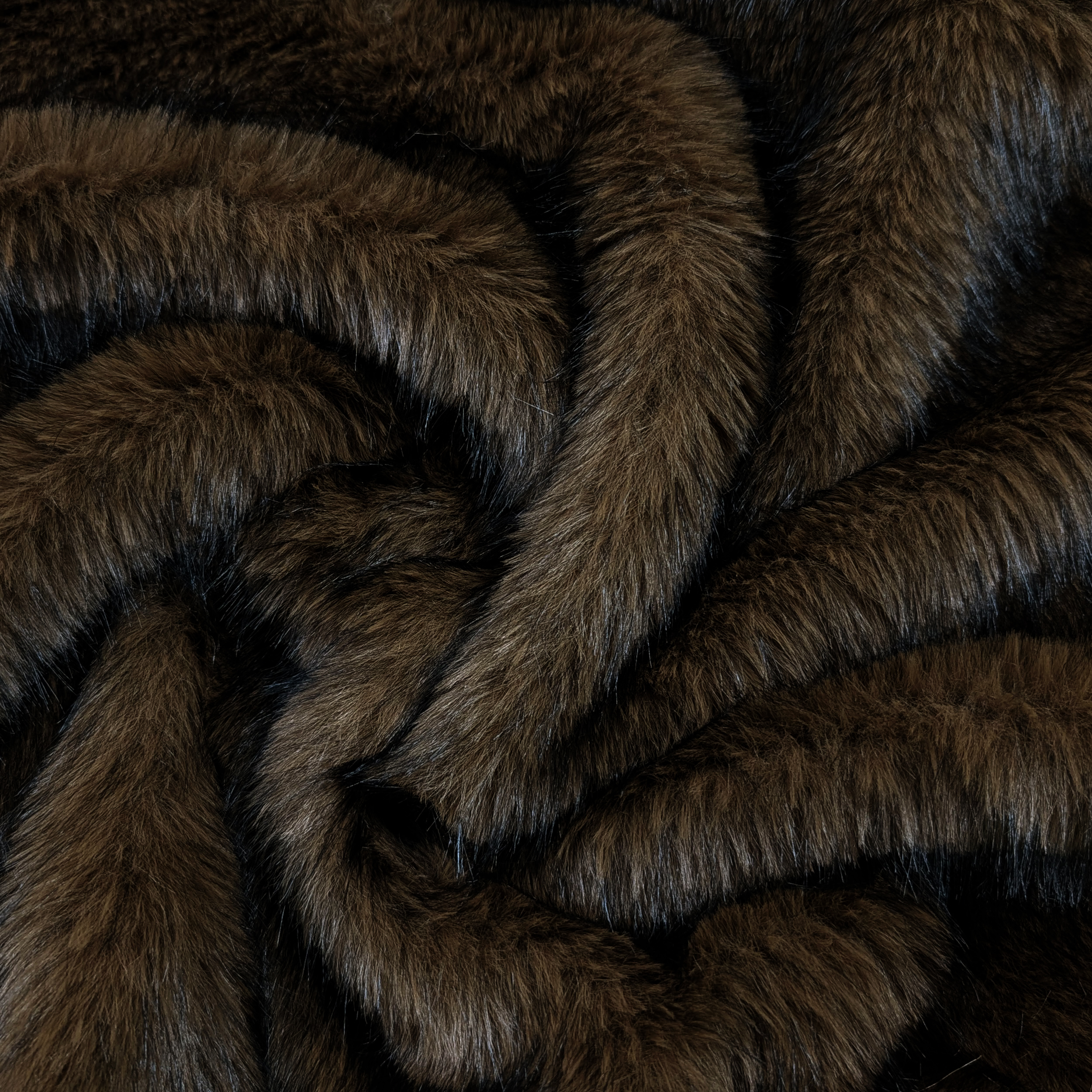 Pelliccia Sintetica Siberia Marrone Image