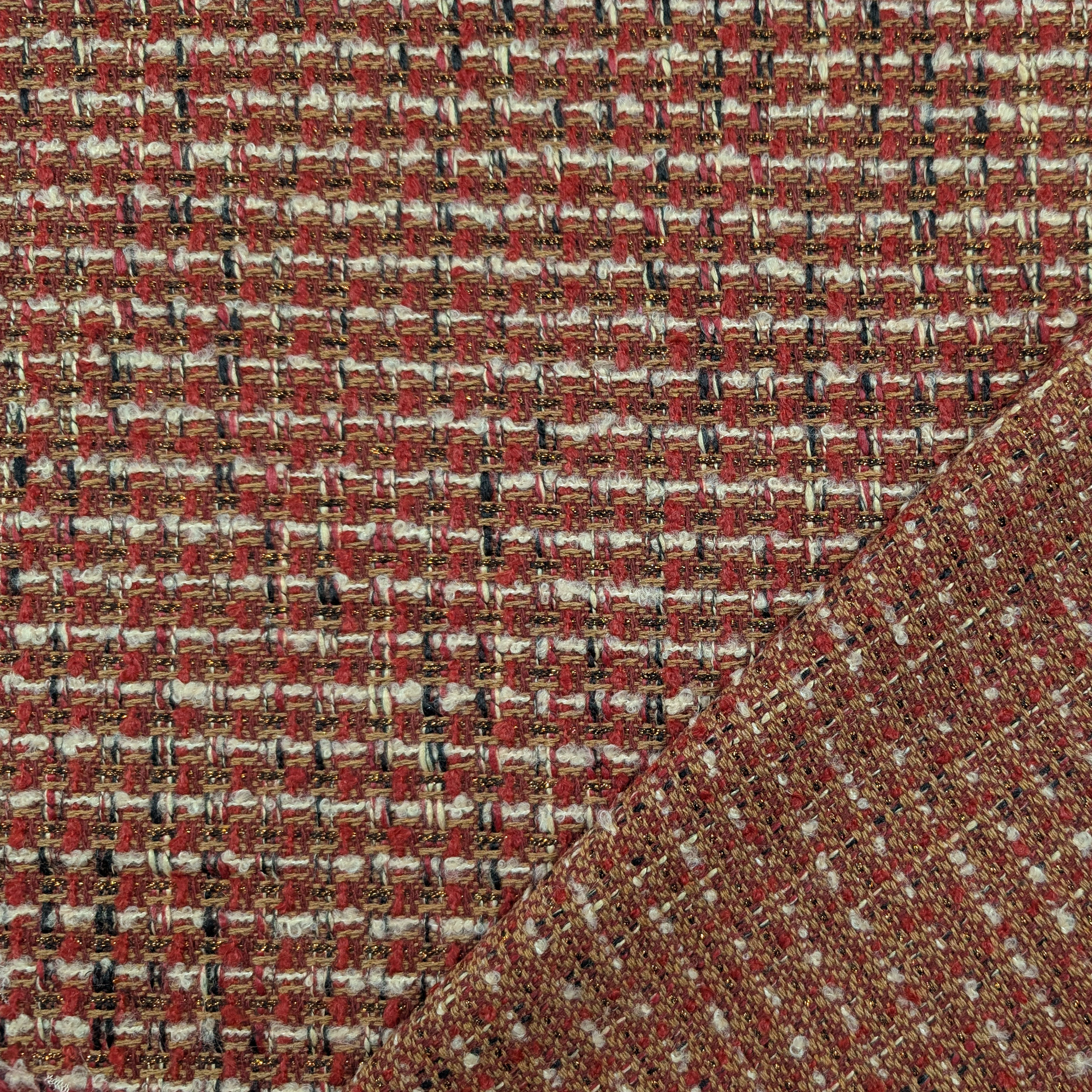 Tweed Moda Toni Rossi con Lurex Image