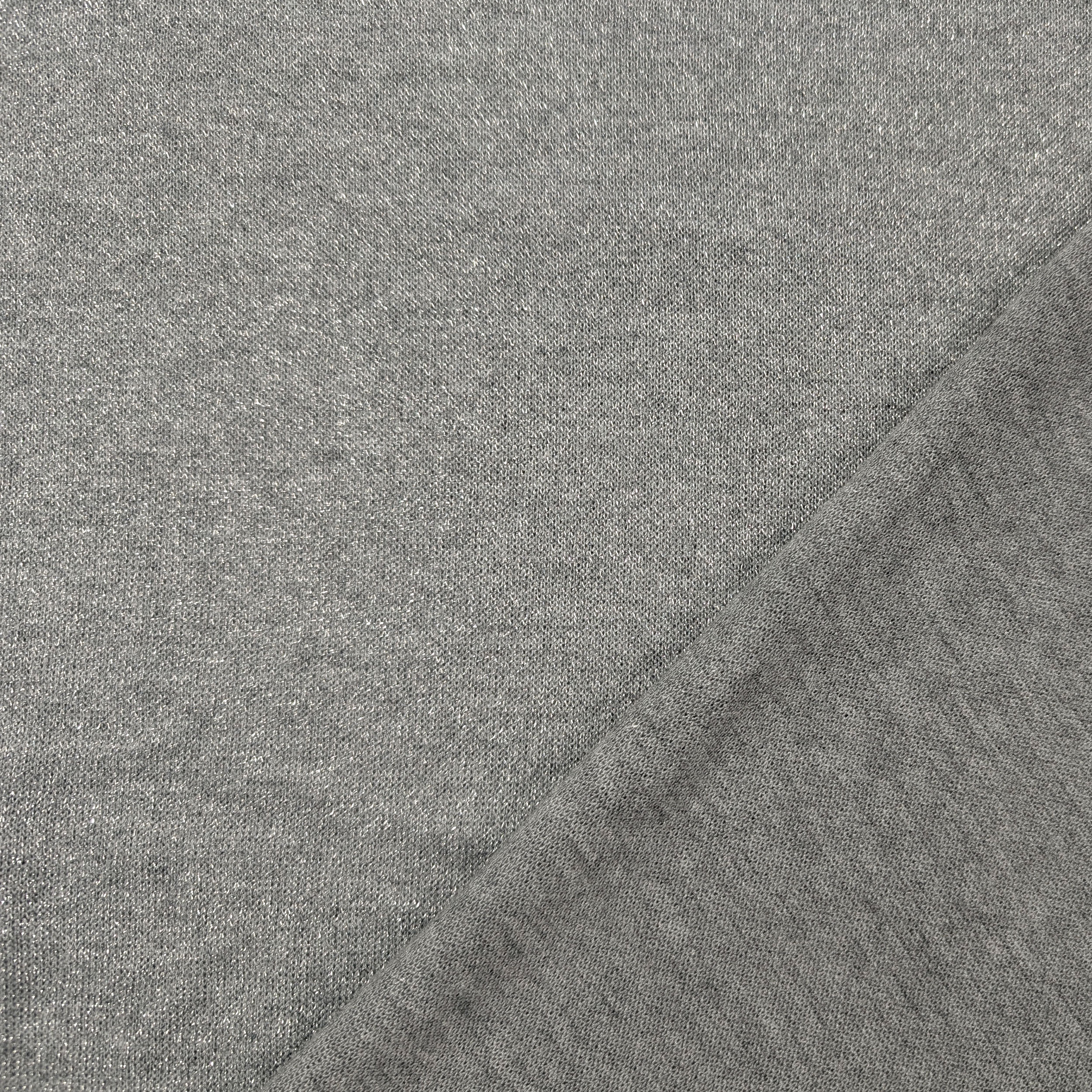 Maglia Mano Cashmere Grigio Lurex Image