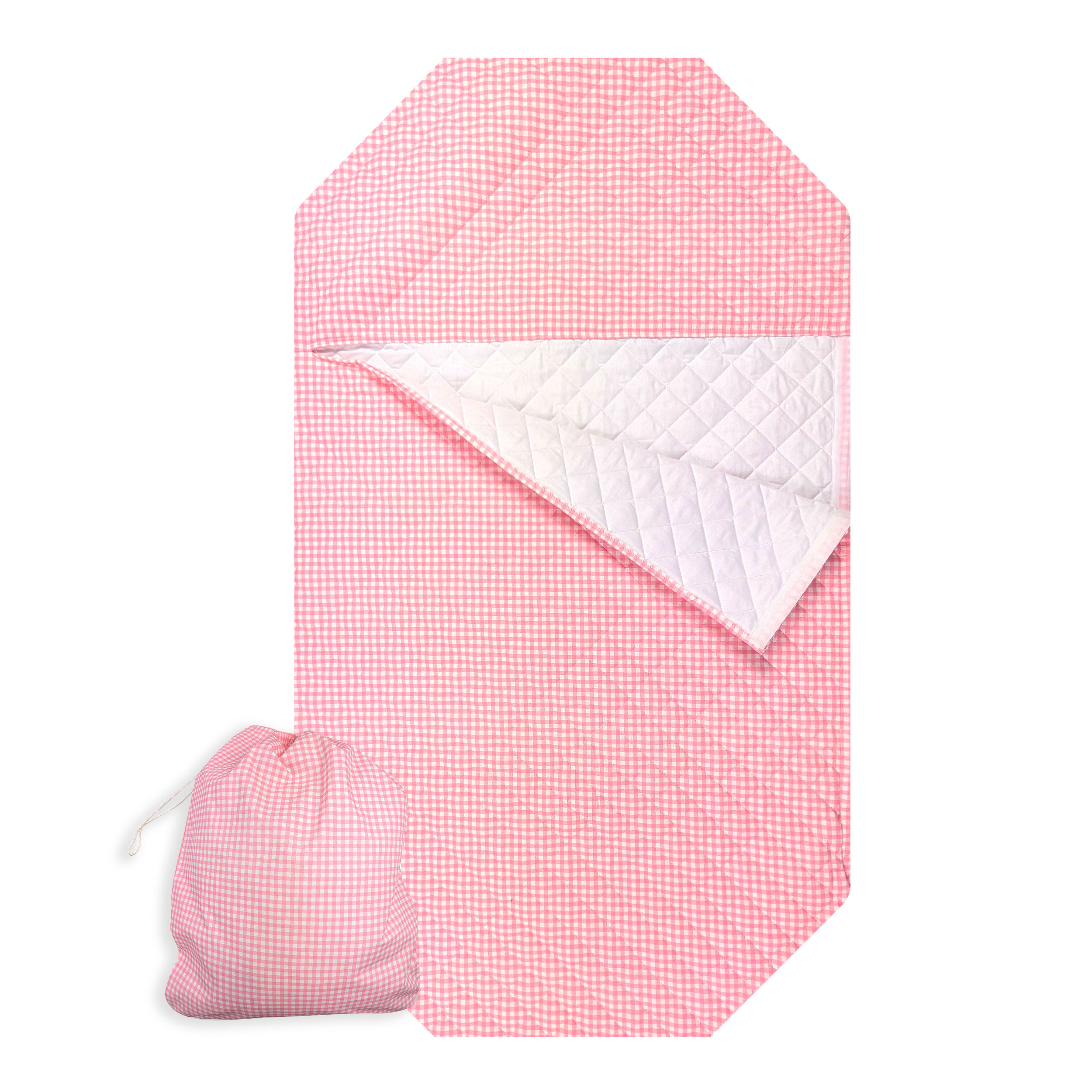 Sacco Nanna Sagomato per Brandine Quadretti Rosa Image