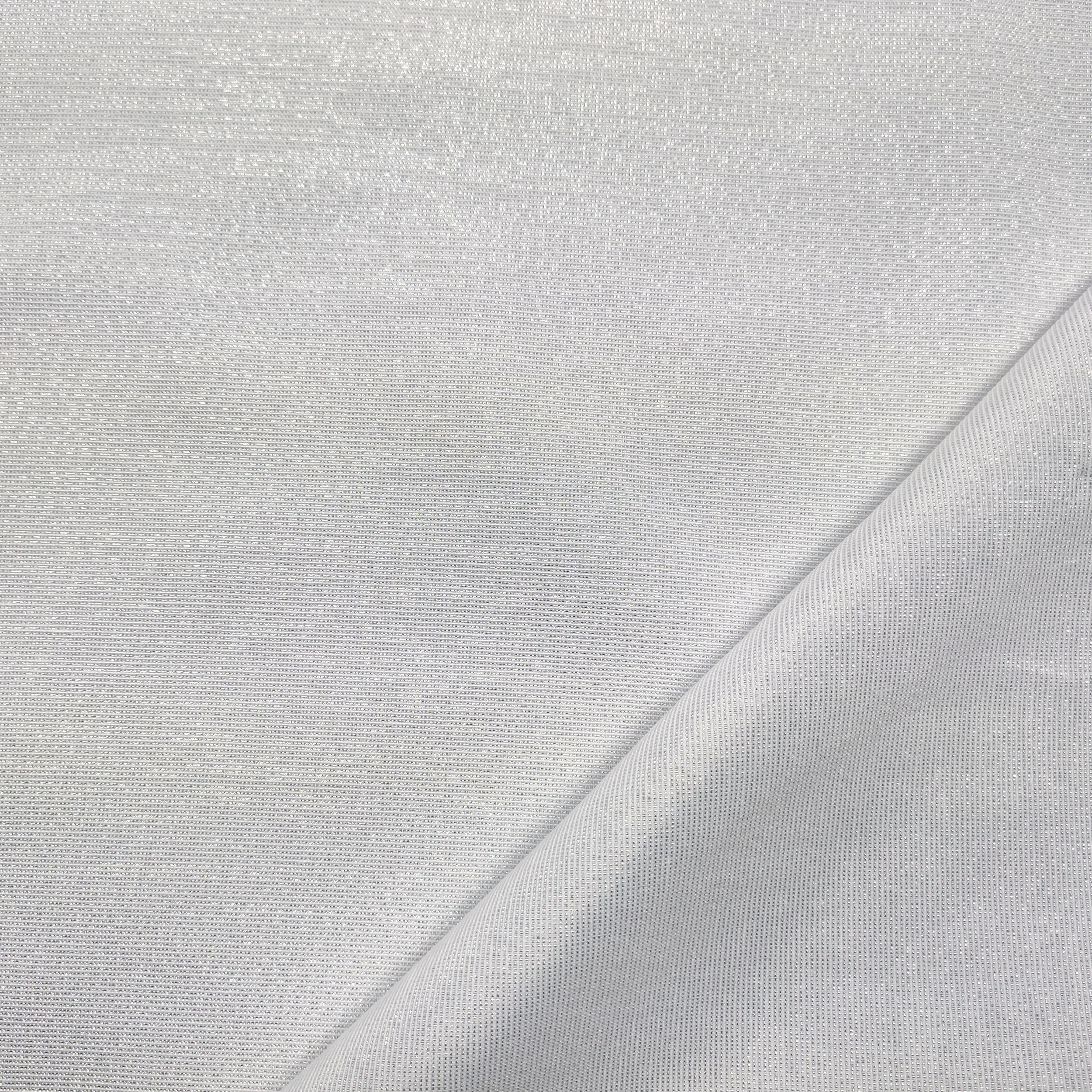 Panama Arredamento Lurex Argento