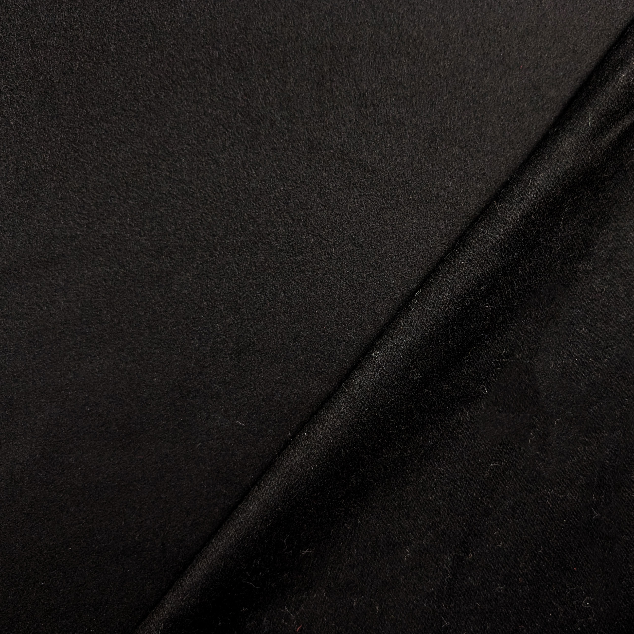 Cappotto in Pura Lana Tinta Nera Image