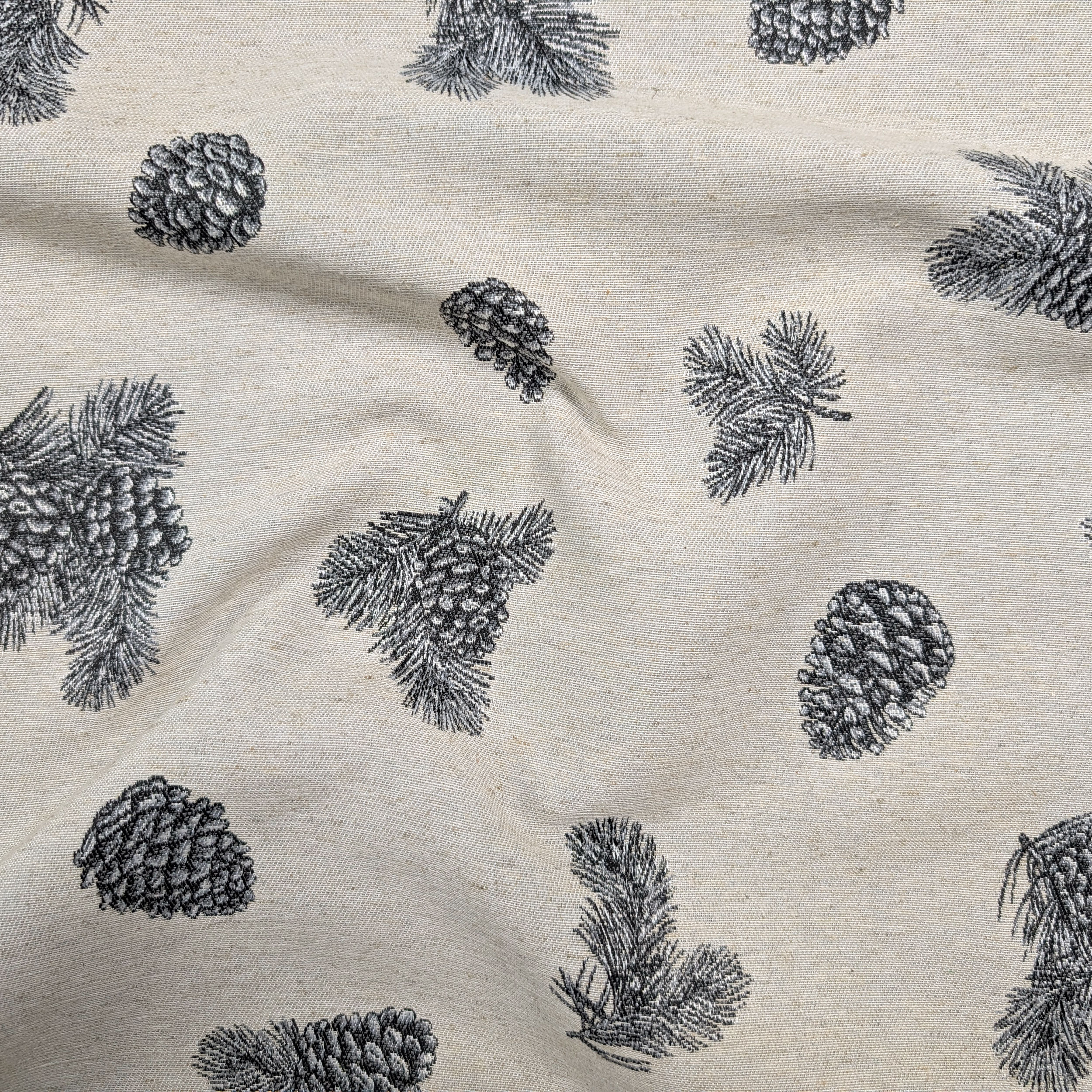 Jacquard con Pigne e Aghi di Pino Image