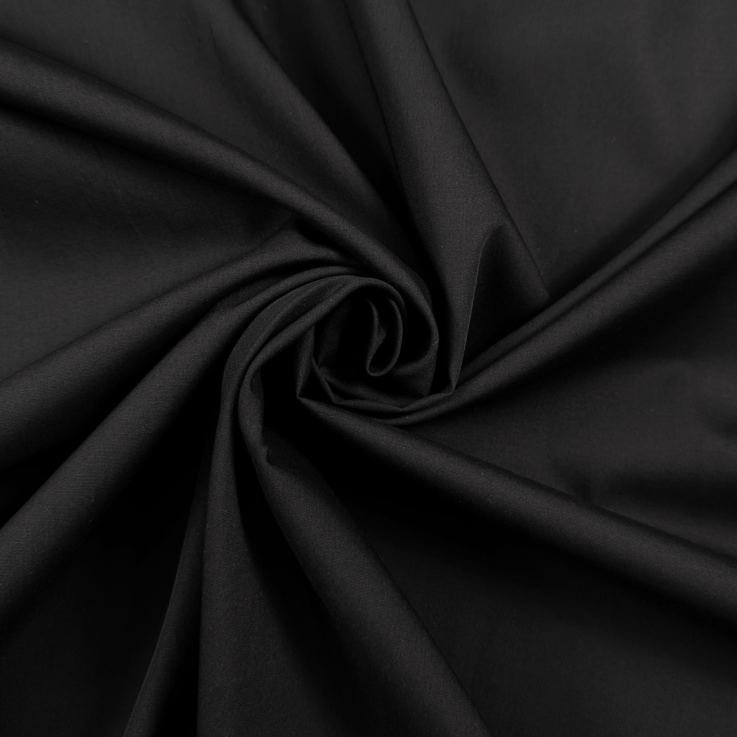 Cotone per Camiceria Nero Image
