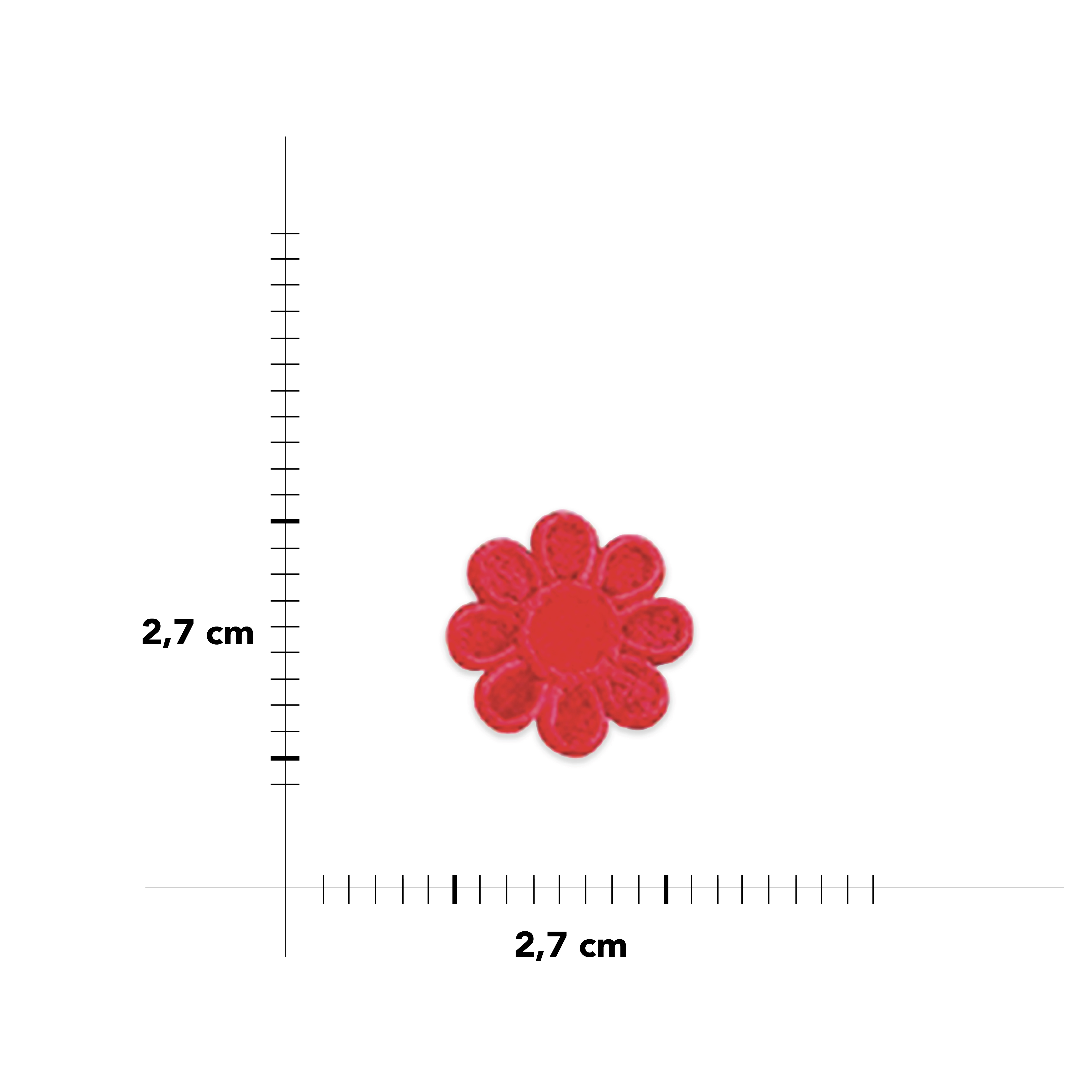 Applicazione Termoadesiva Fiore Colorato Image