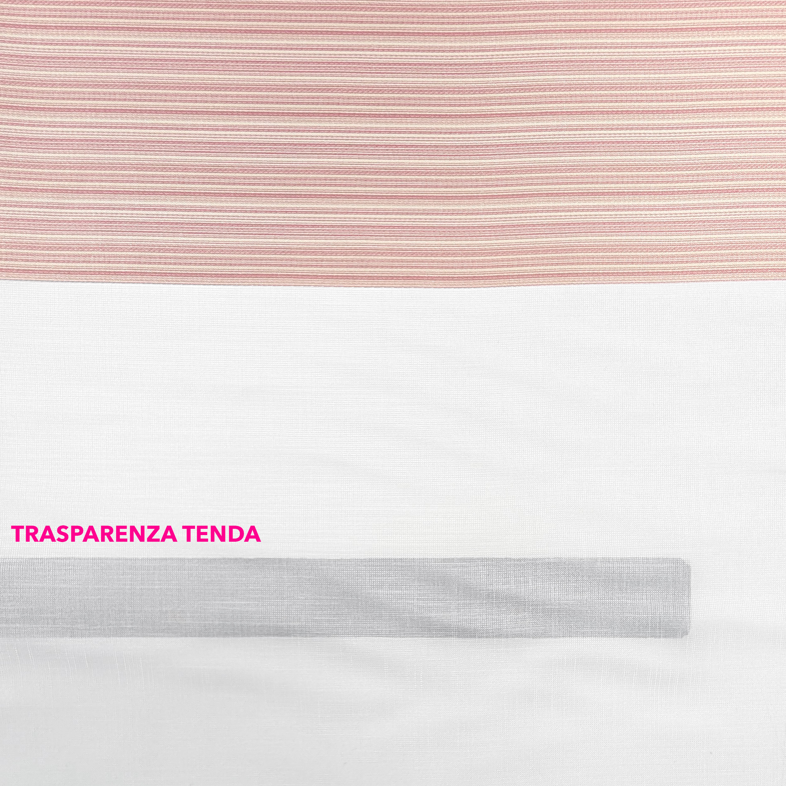 Tessuto Tenda Fascioni Toni Rosa Antico Image