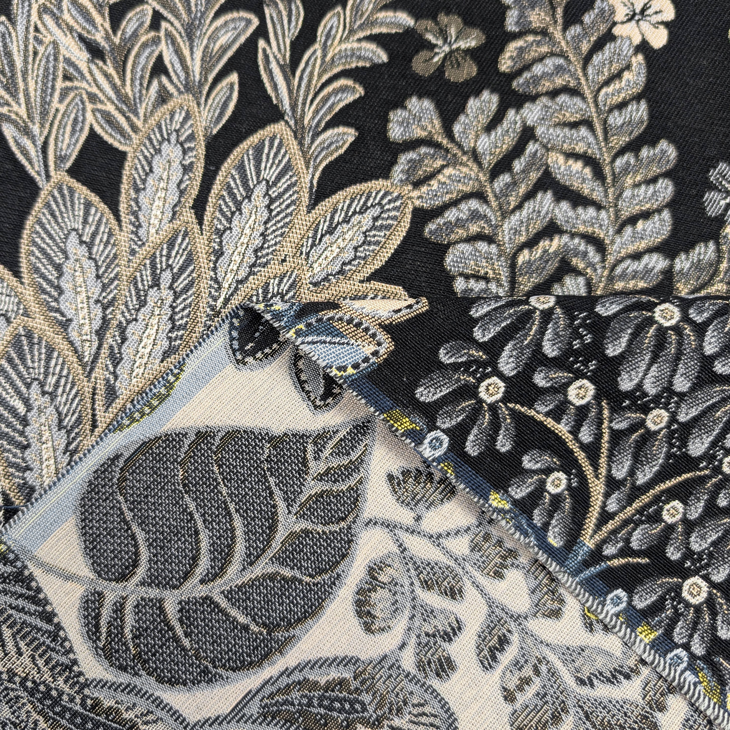Jacquard Floreale Toni del Nero Image