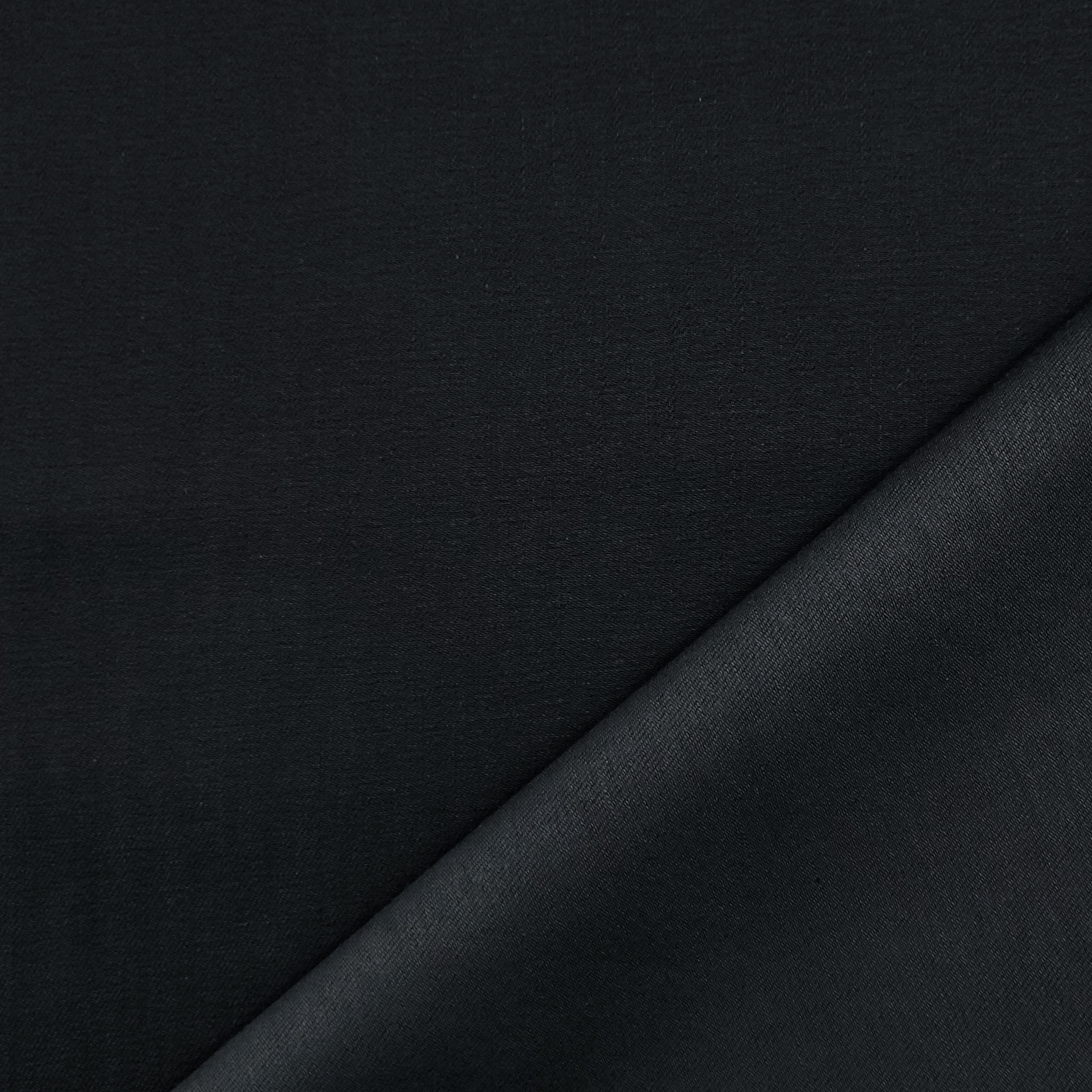 Jeans Tinto Nero in Cotone Elasticizzato