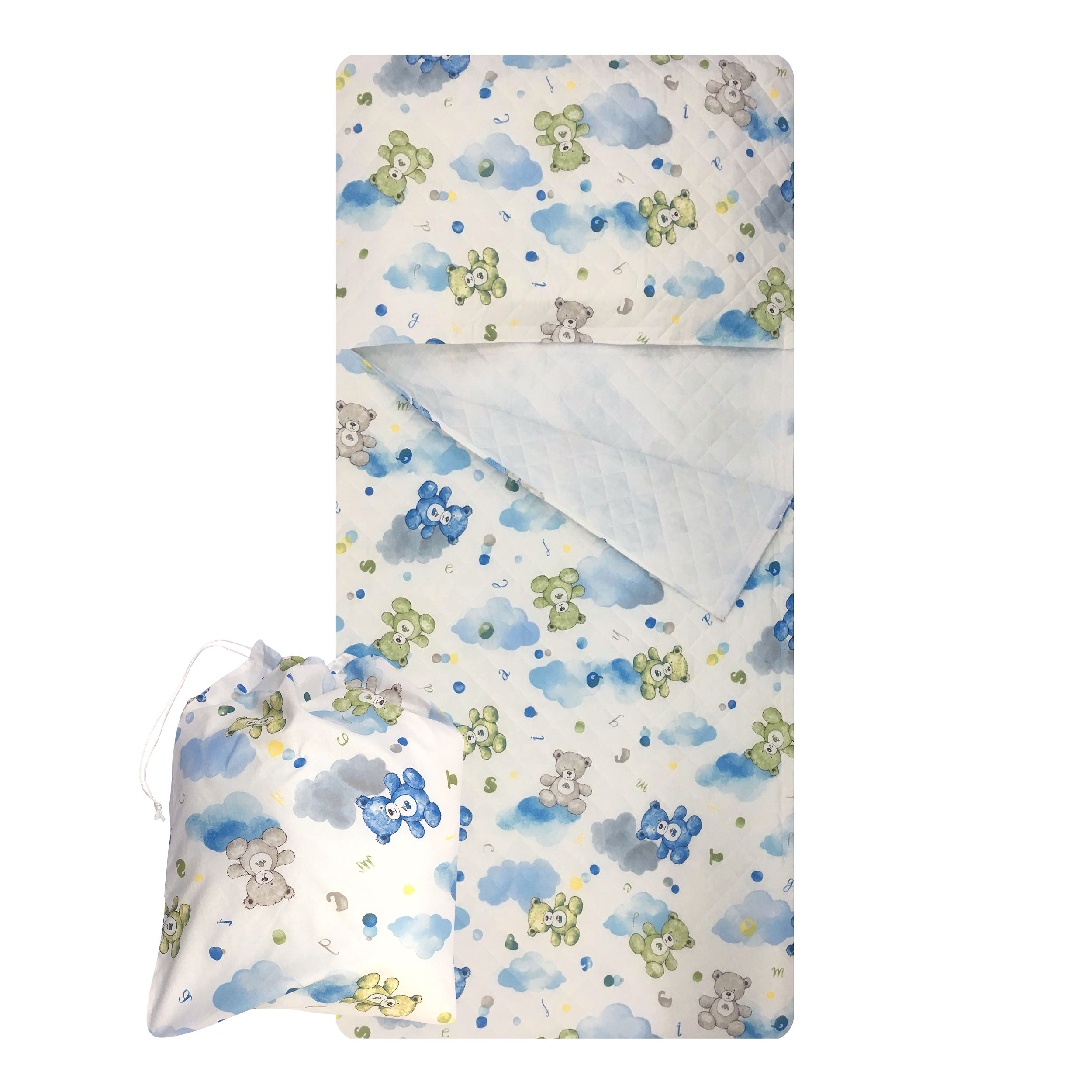 set asilo invernale orsetti e nuvole azzurro set asilo invernale orsetti e nuvole azzurro