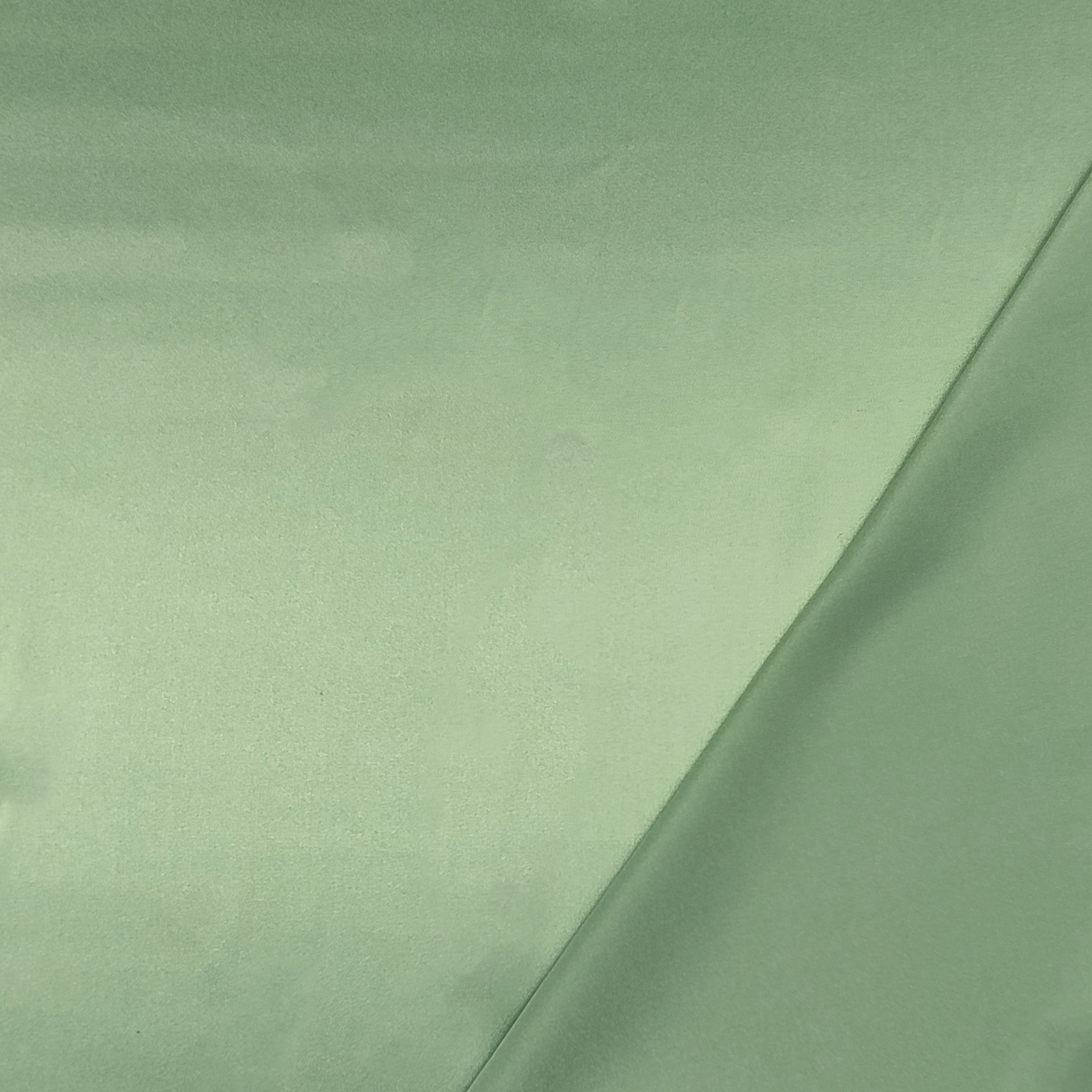Tessuto Raso di Seta Elasticizzato Menta
