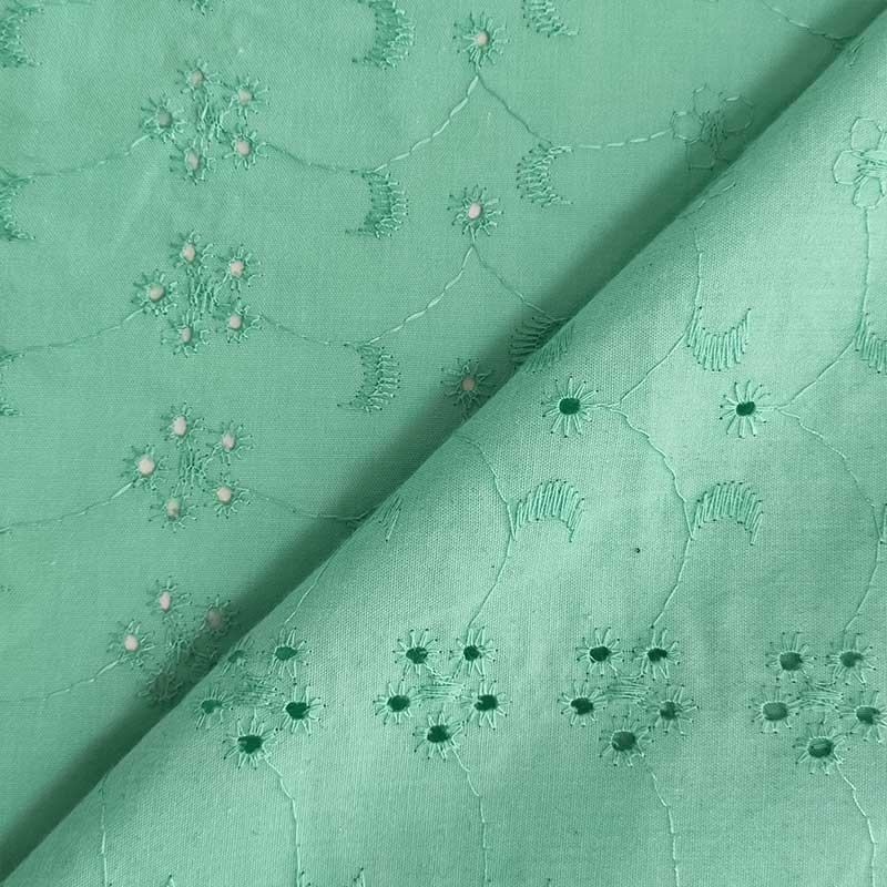 Tessuto Sangallo Tinta Unita Fantasia Sole Luna Fiori 