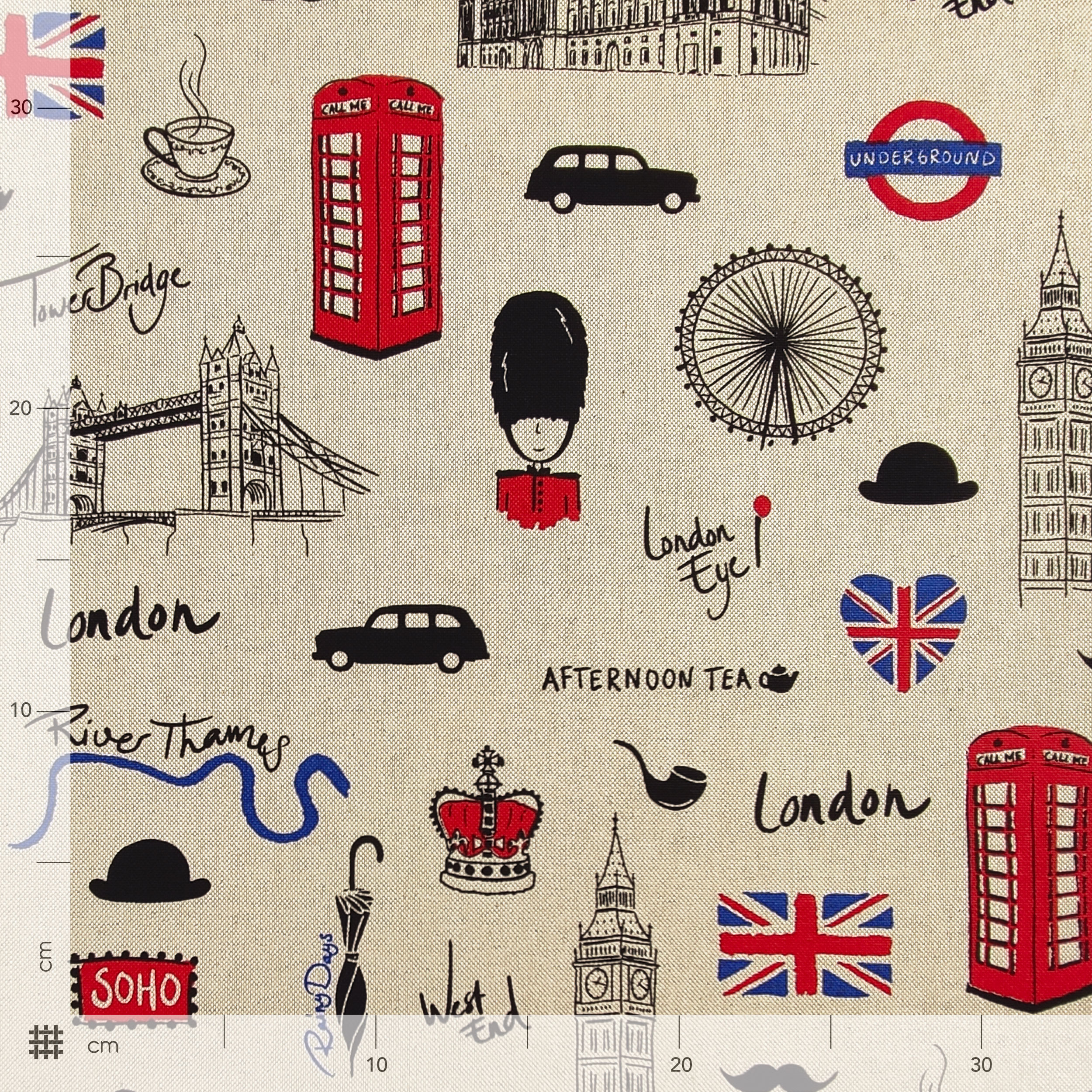 Tessuto Panama Londra Image