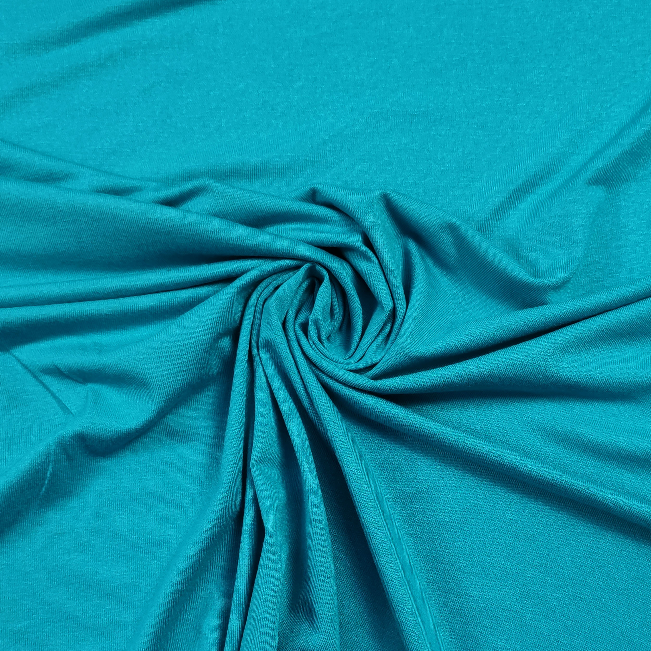 Tessuto Jersey Leggero Turchese Panini