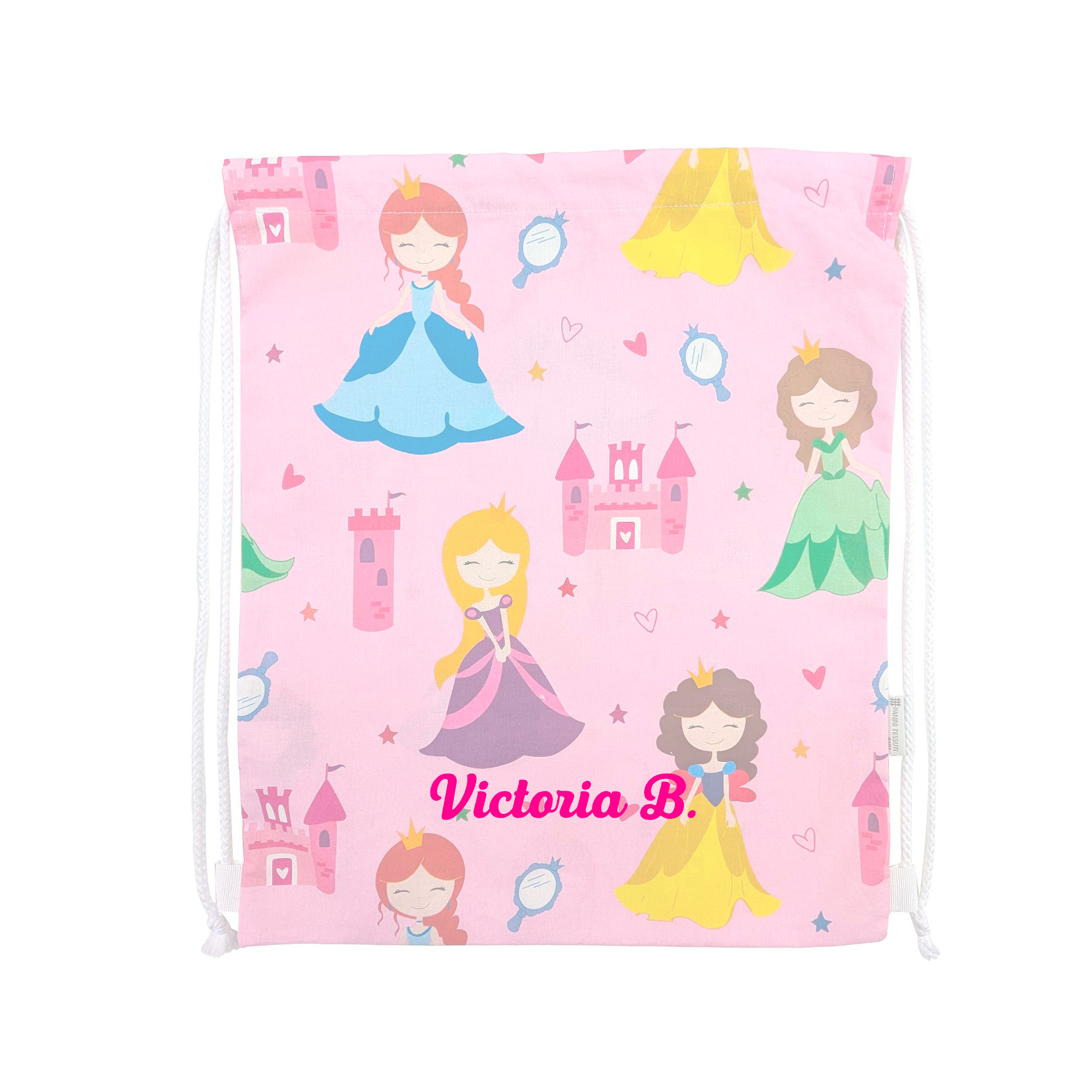 principesse-zainetto-asilo-nome-+-iniziale-cognome