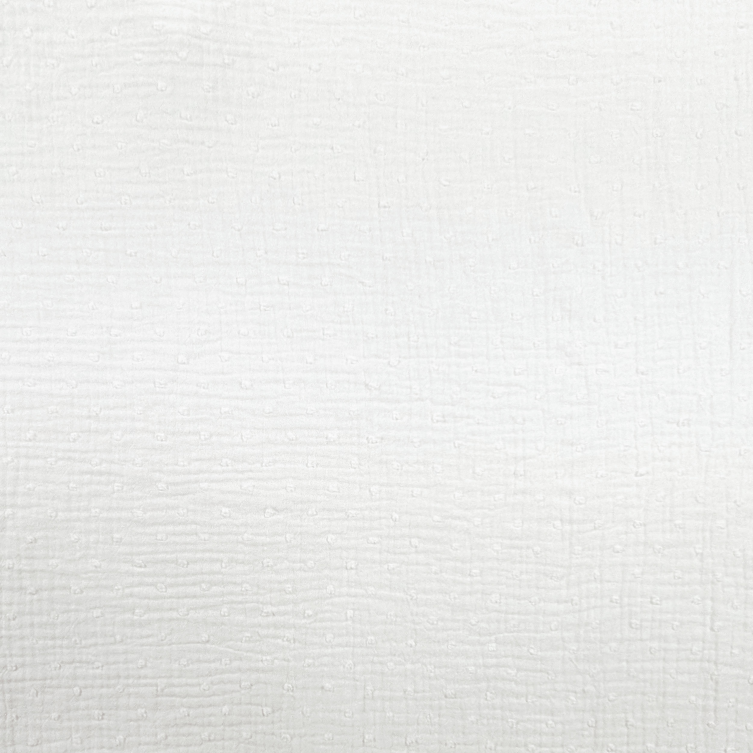 Mussola Cotone Plumetis Bianco Image