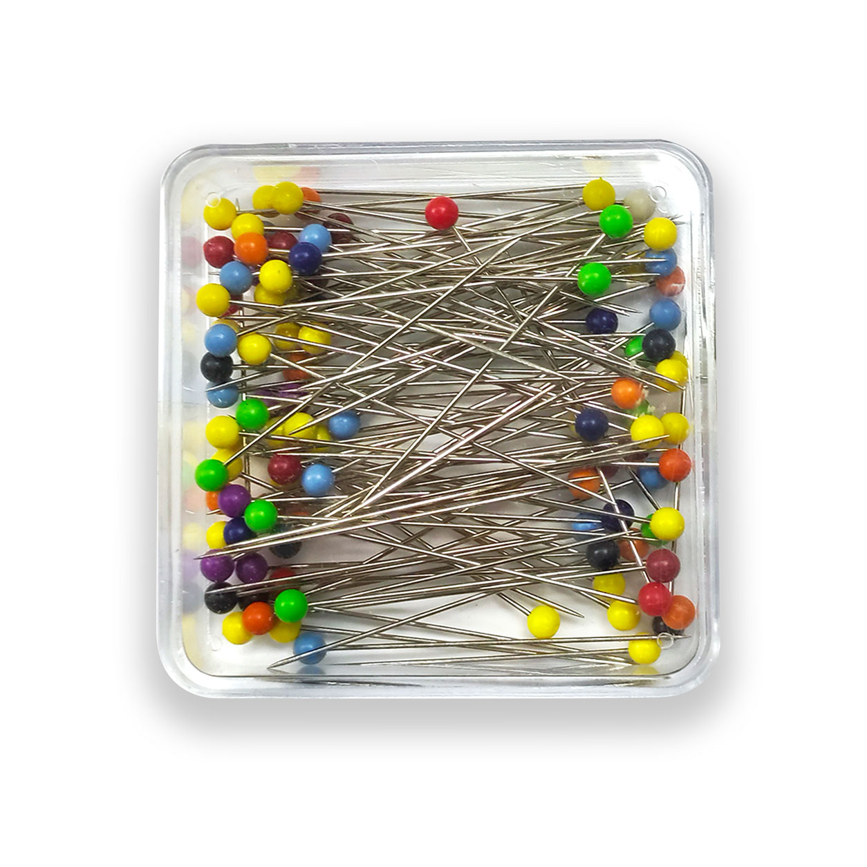 300 Spilli Da Cucito Con Testa Colorata | 32mm - Foto 6