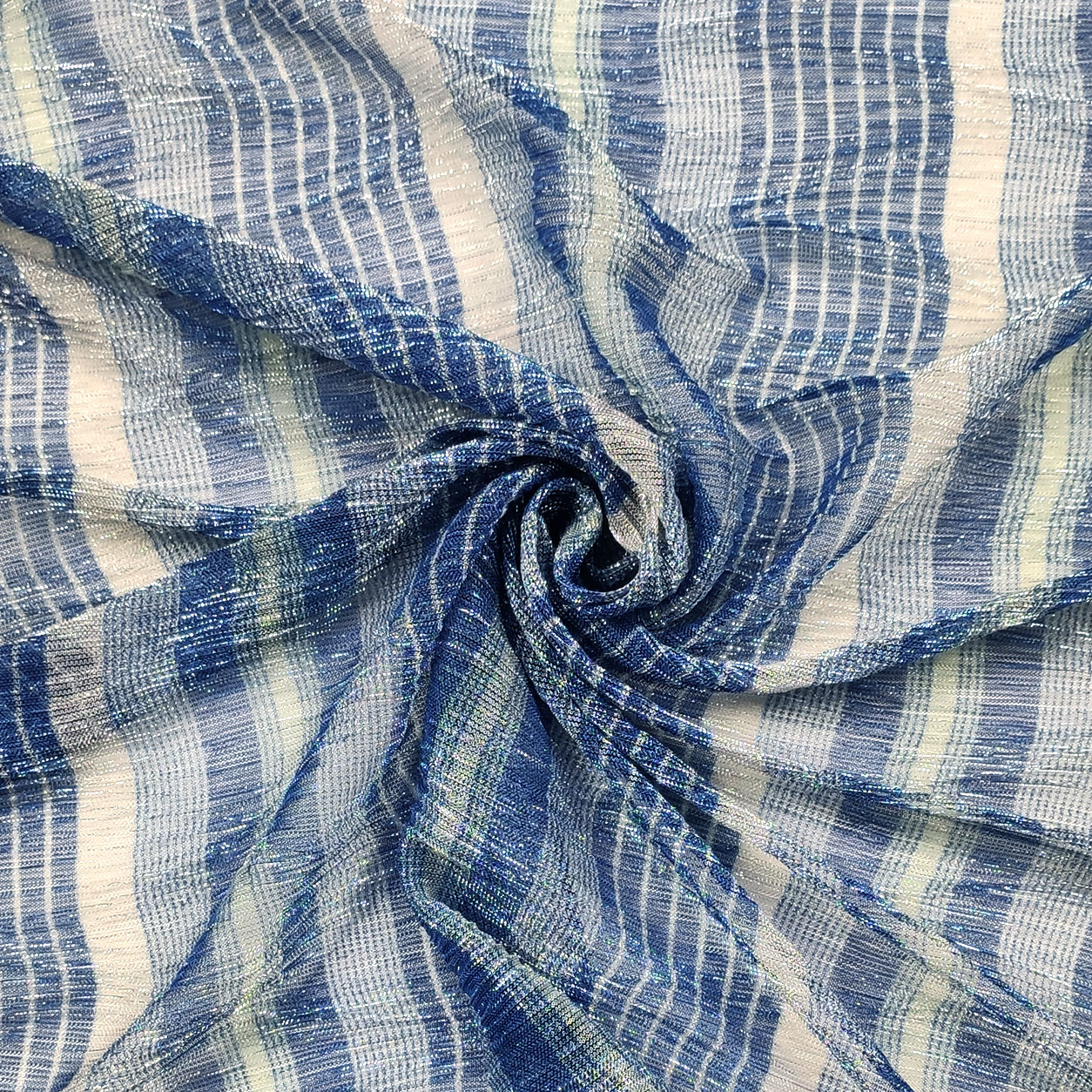 tessuto-di-tulle-elastico--righe-toni-blu-e-lurex