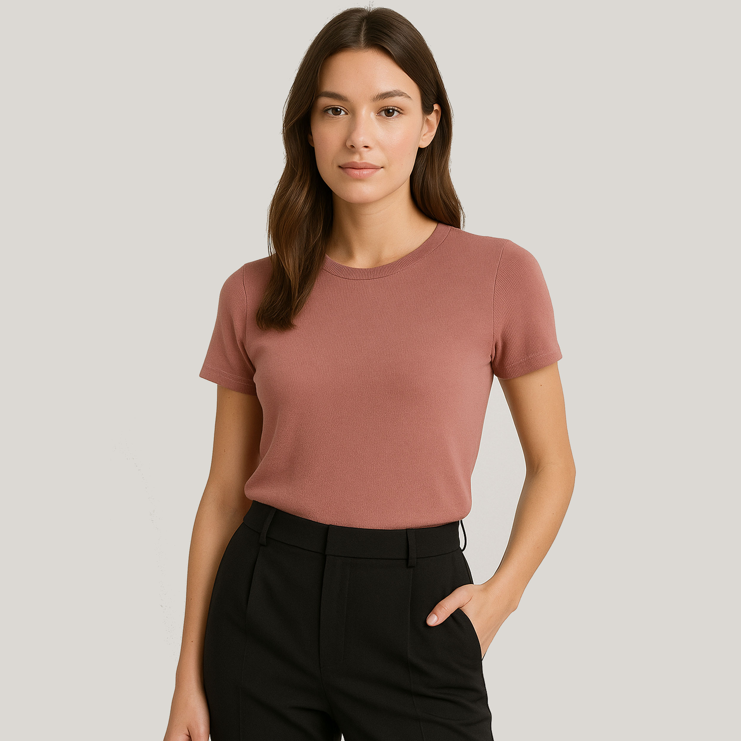 Tessuto Jersey Cotone Bianco Panini - Main Image