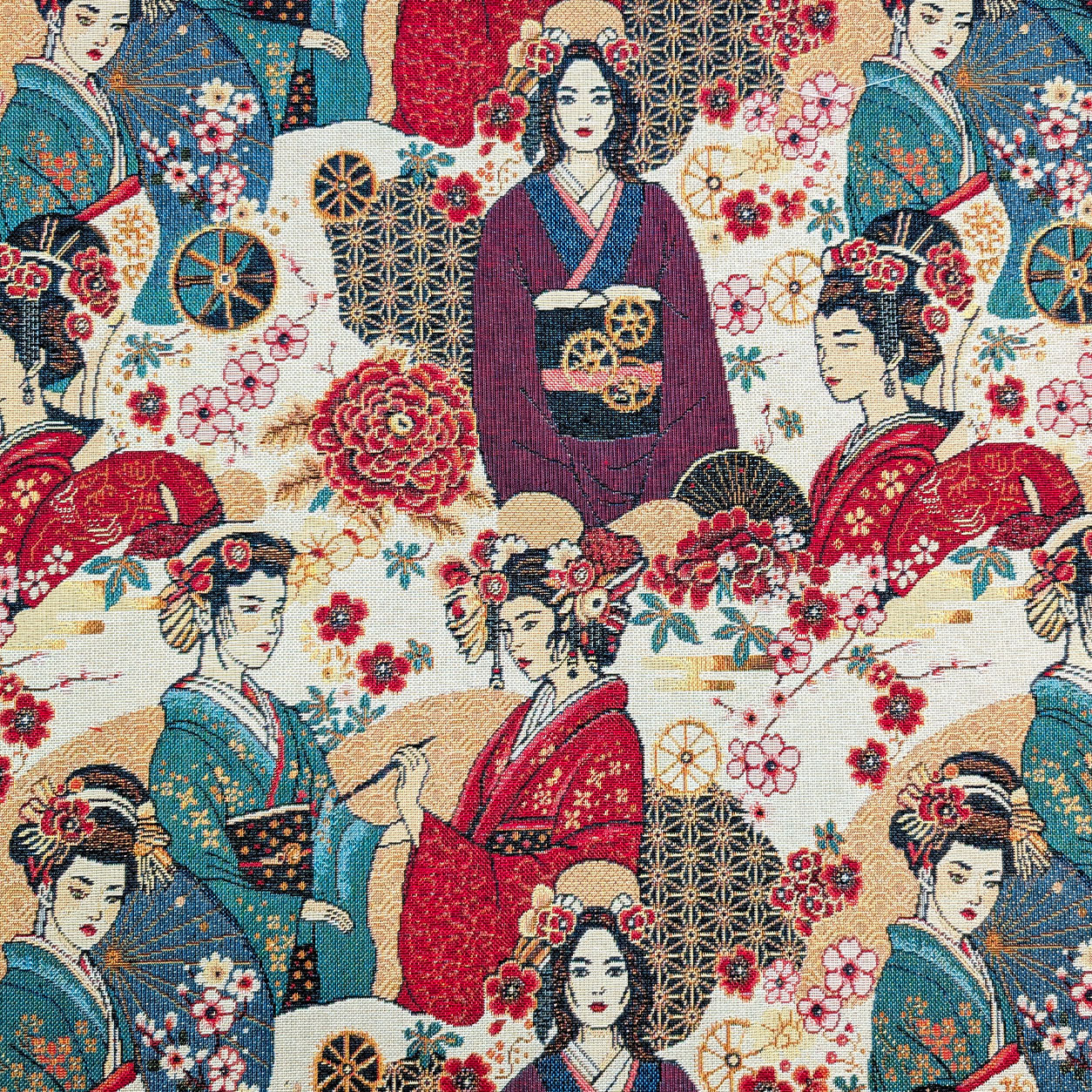 Gobelin Geishe Giapponesi Image