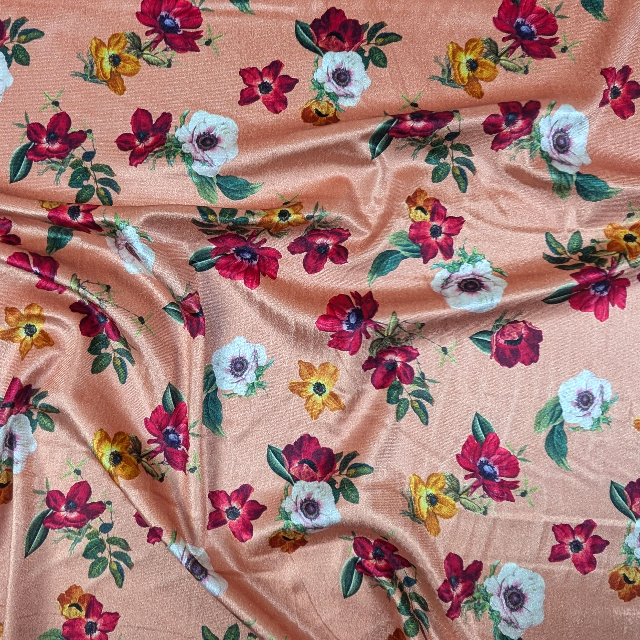 Vellutina Floreale Sfondo Rosa Image