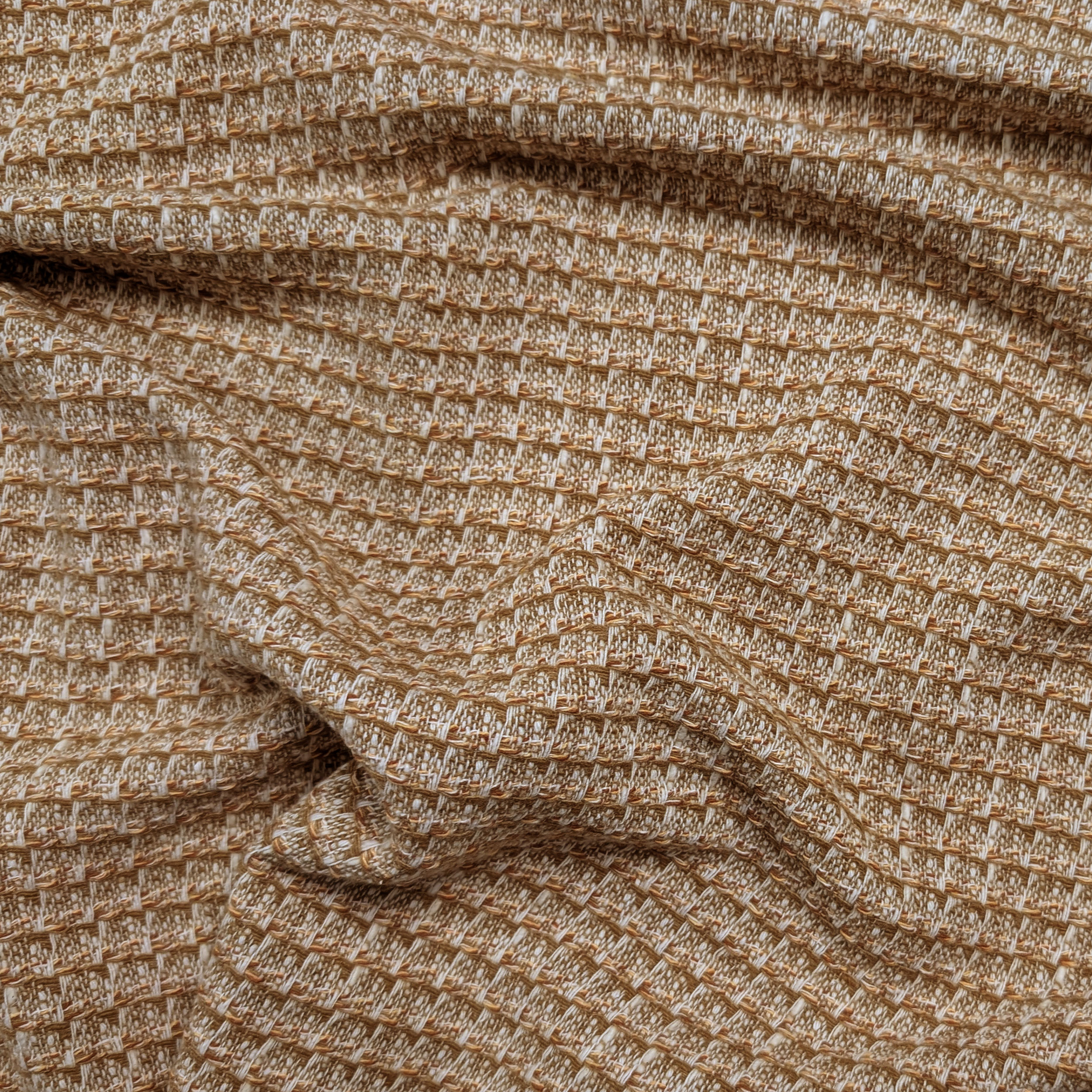 Tweed in Puro Cotone Biscotto Image