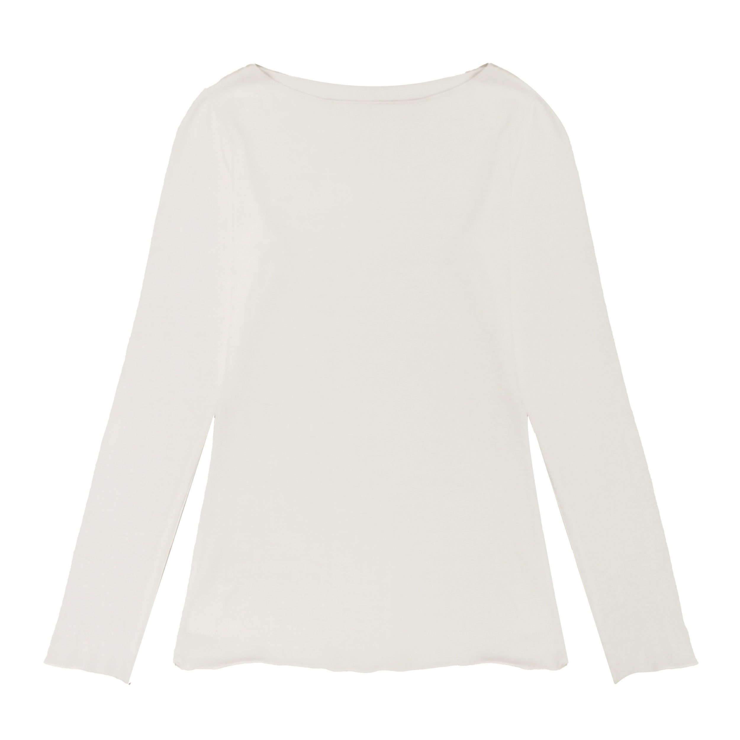 Maglia Cashmere Scollo a Barca Jadea Latte Image