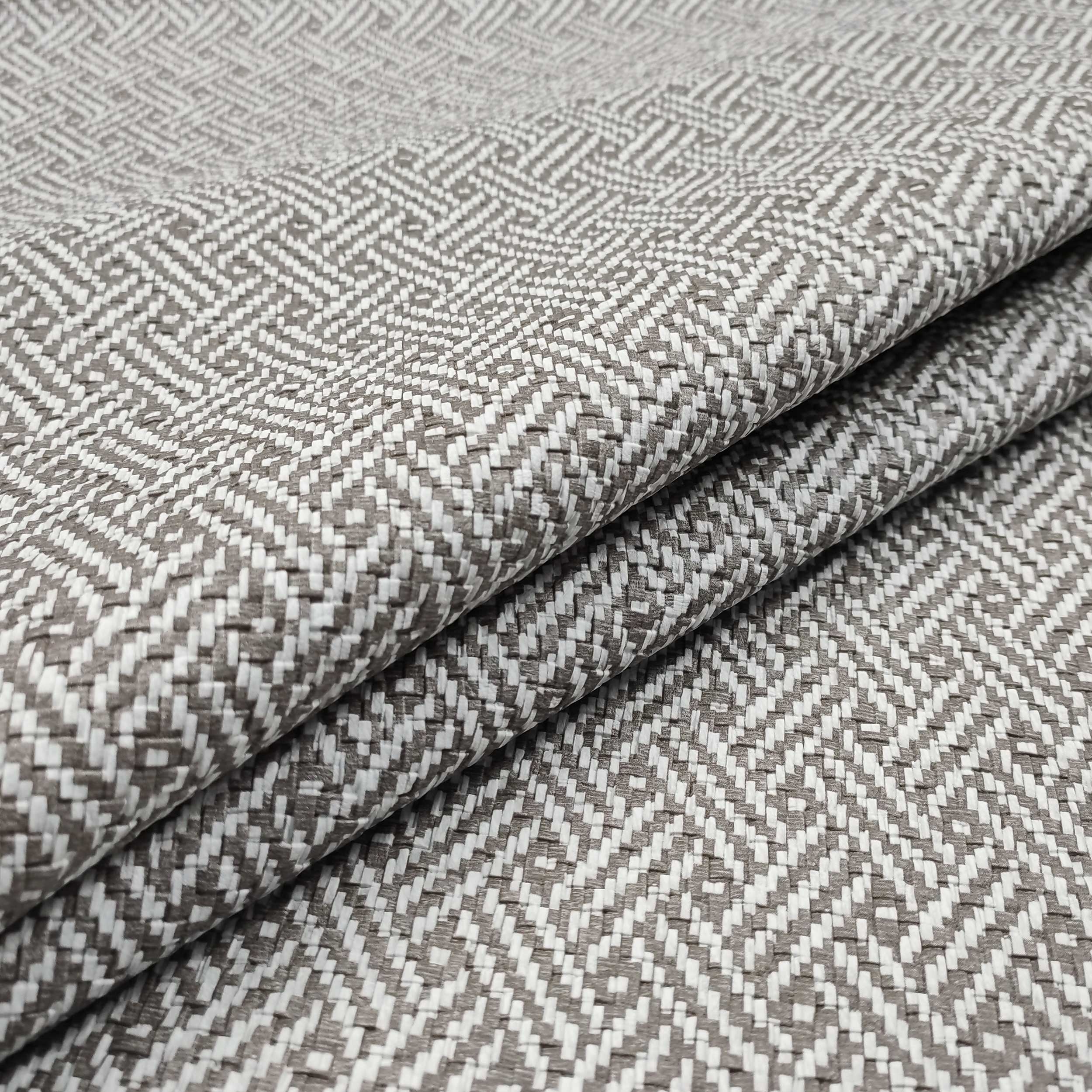Cordoncino in cotone intrecciato da 3 mm - Made in France - Multi rose - Grigio x100m - Perles & Co
