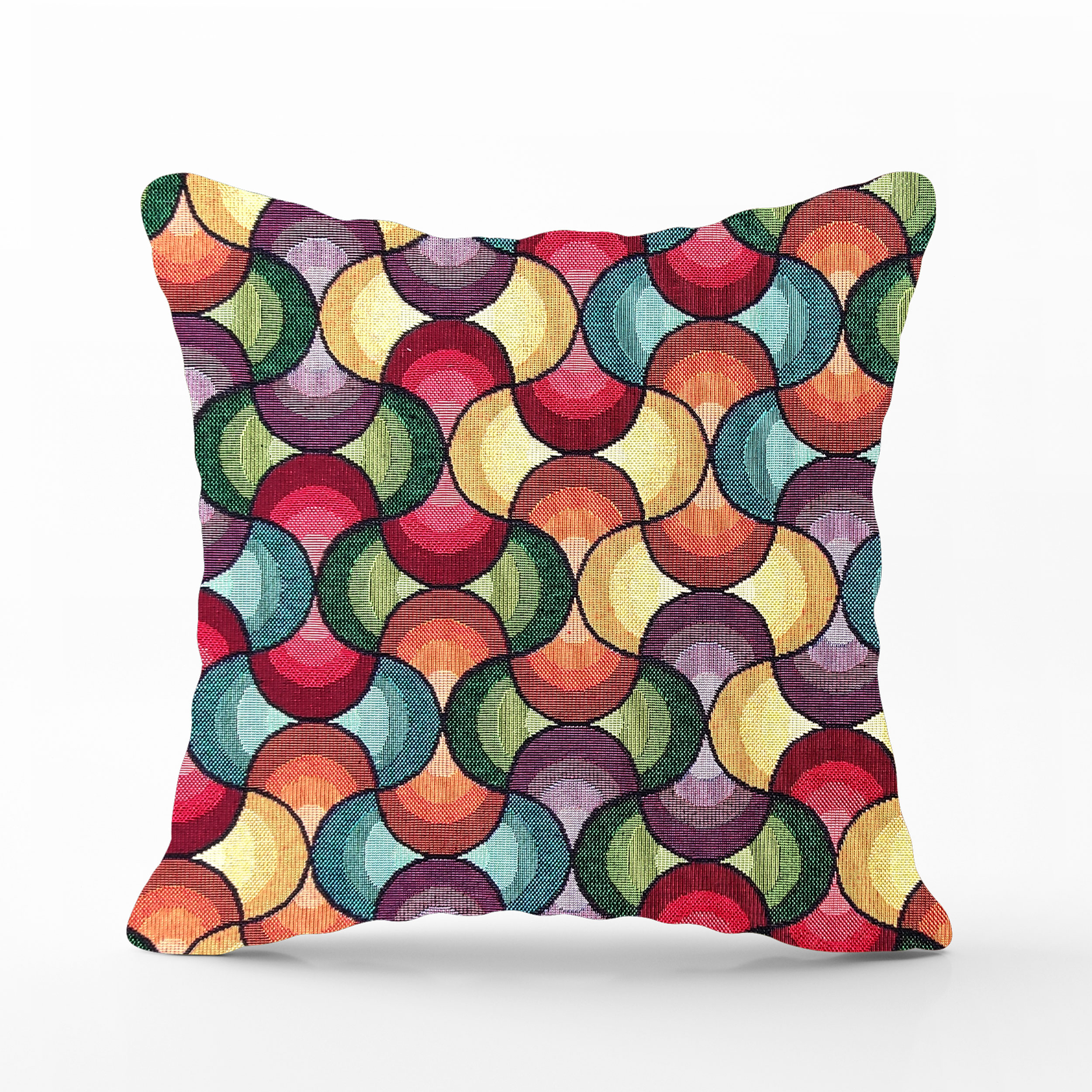 Federa per Cuscini Geometrie Optical Colorato