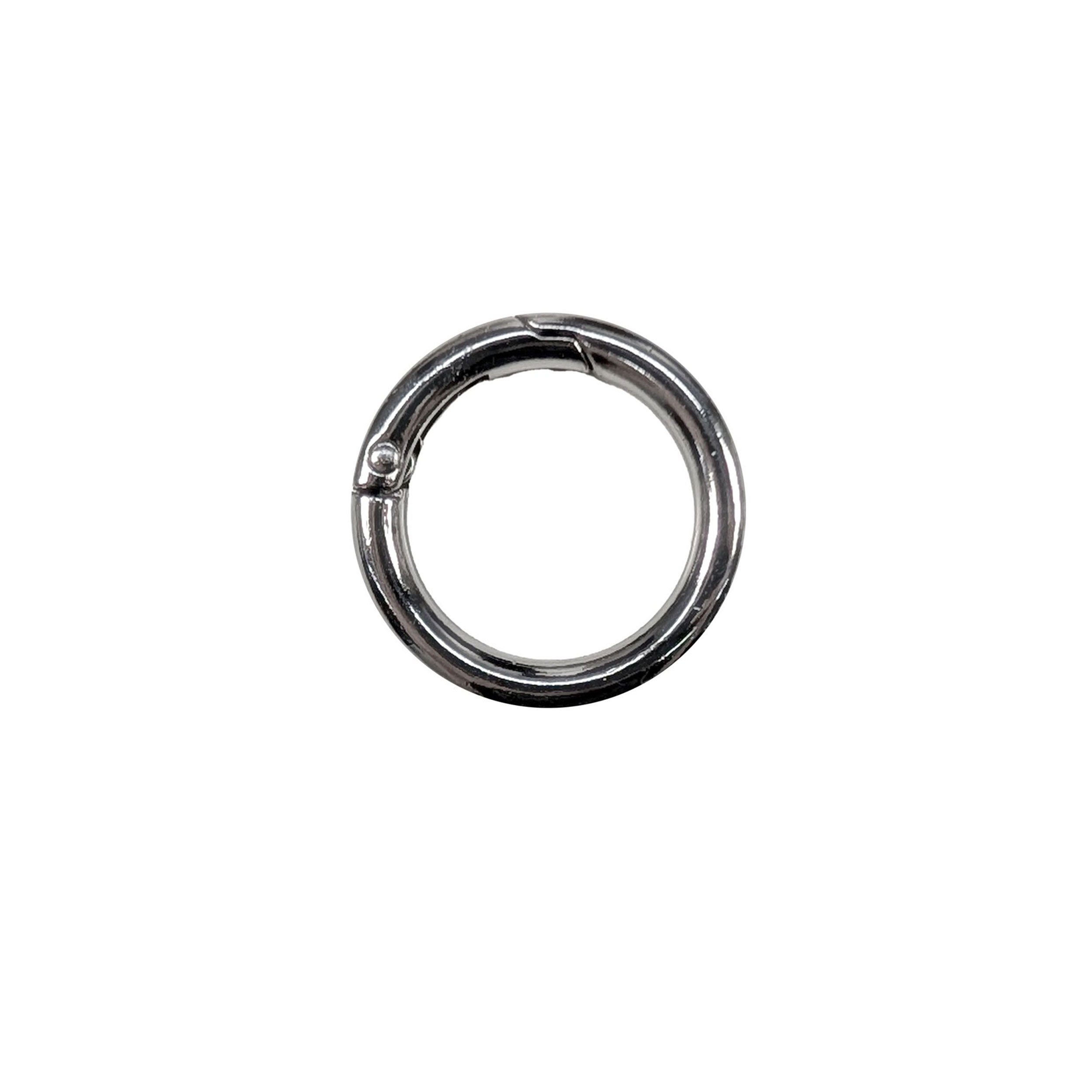 Moschettoni ad Anello Argento 30 mm Image