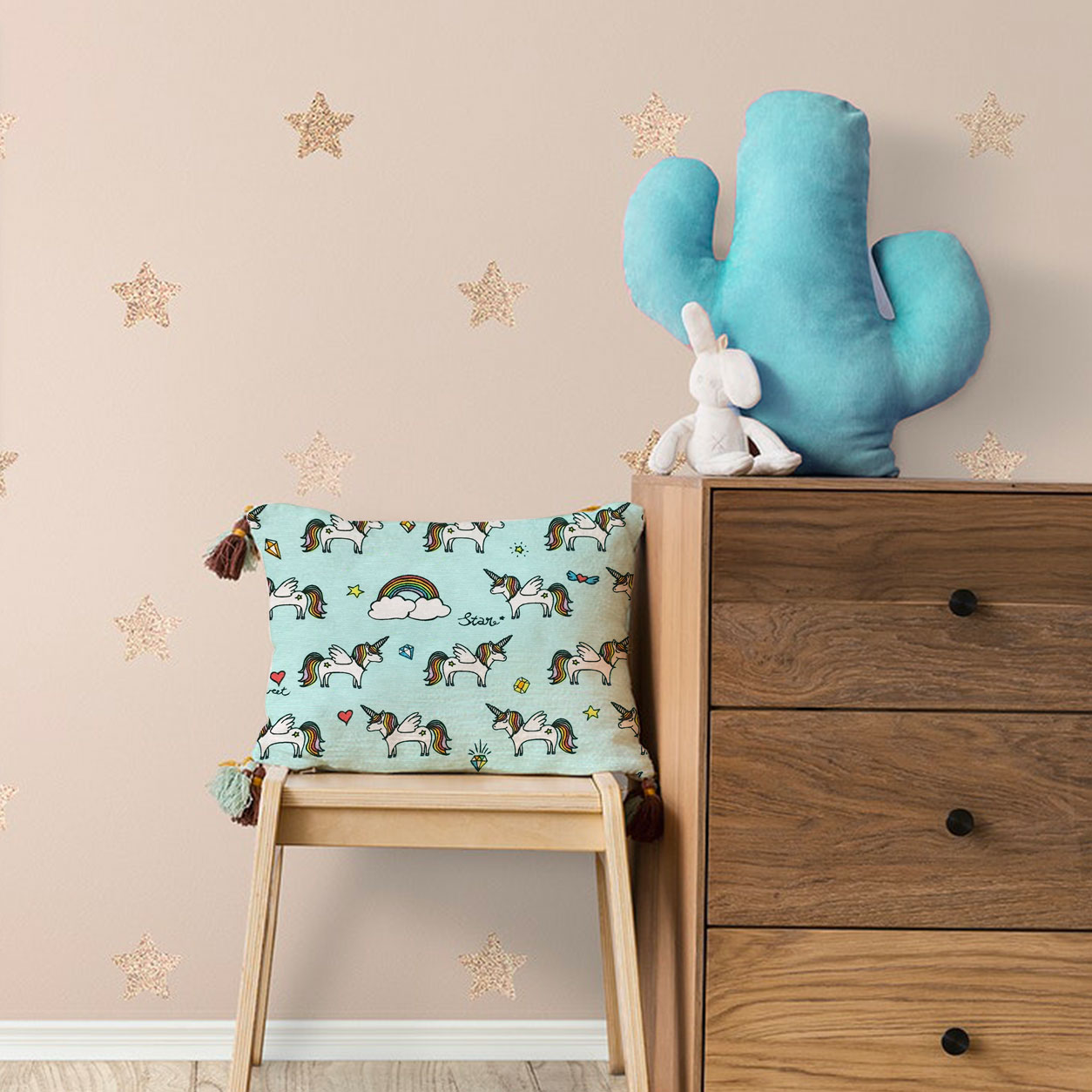Cotone unicorns arredo 