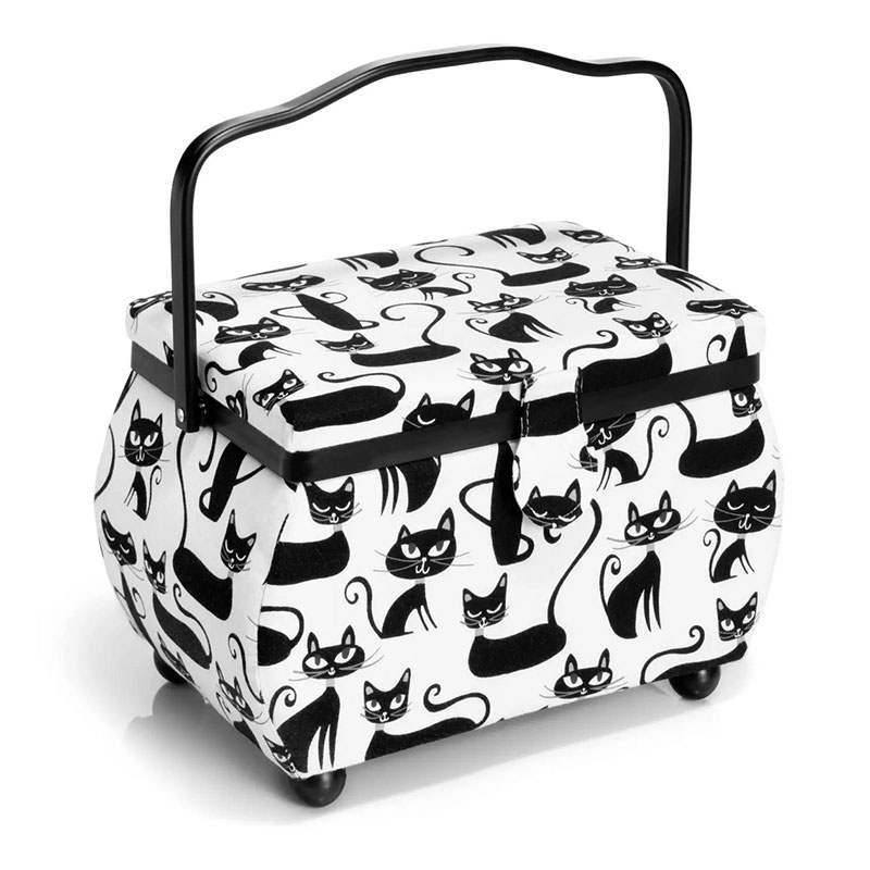 Cestino da cucito M Cats