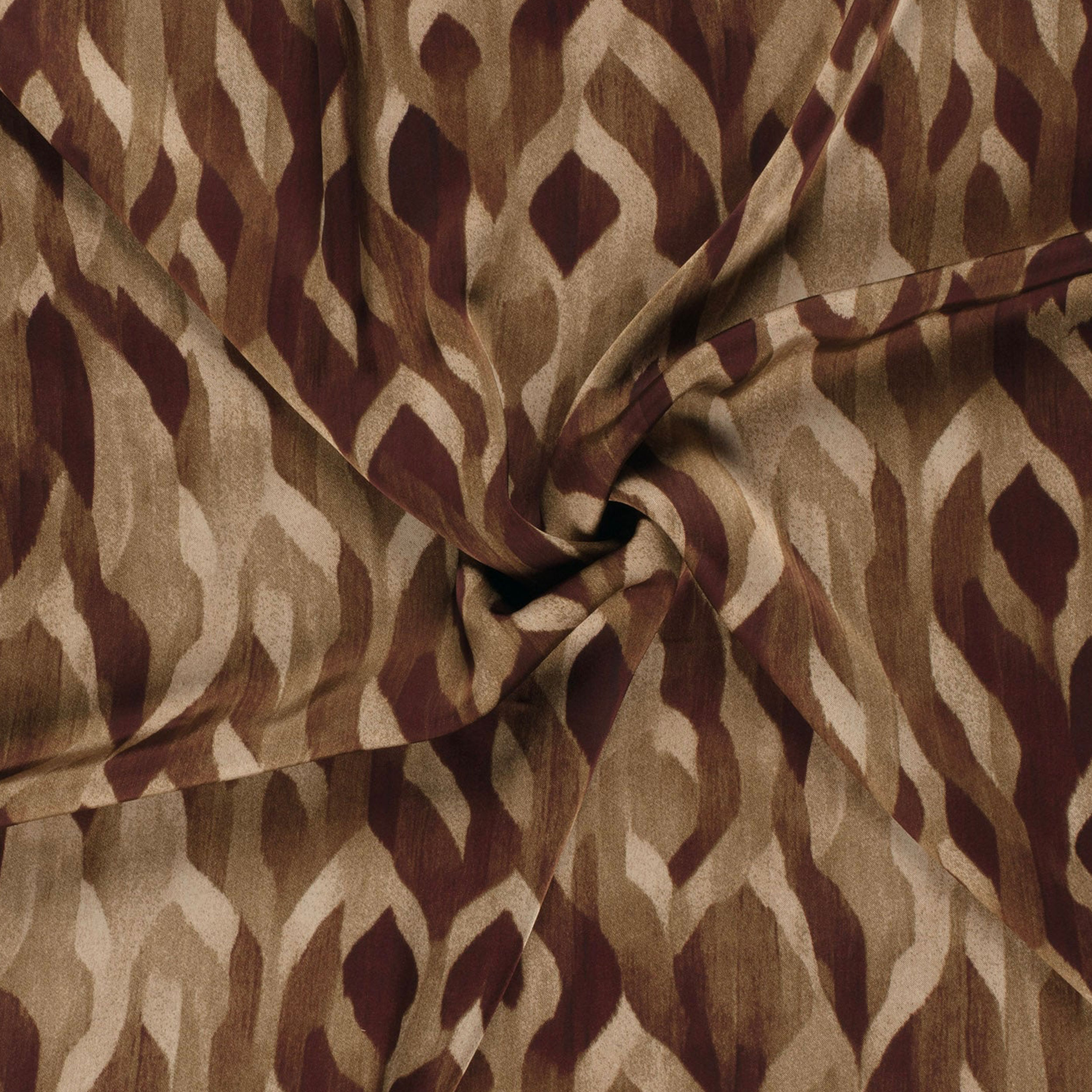 Raso Duchesse Fantasia Astratta Beige Image