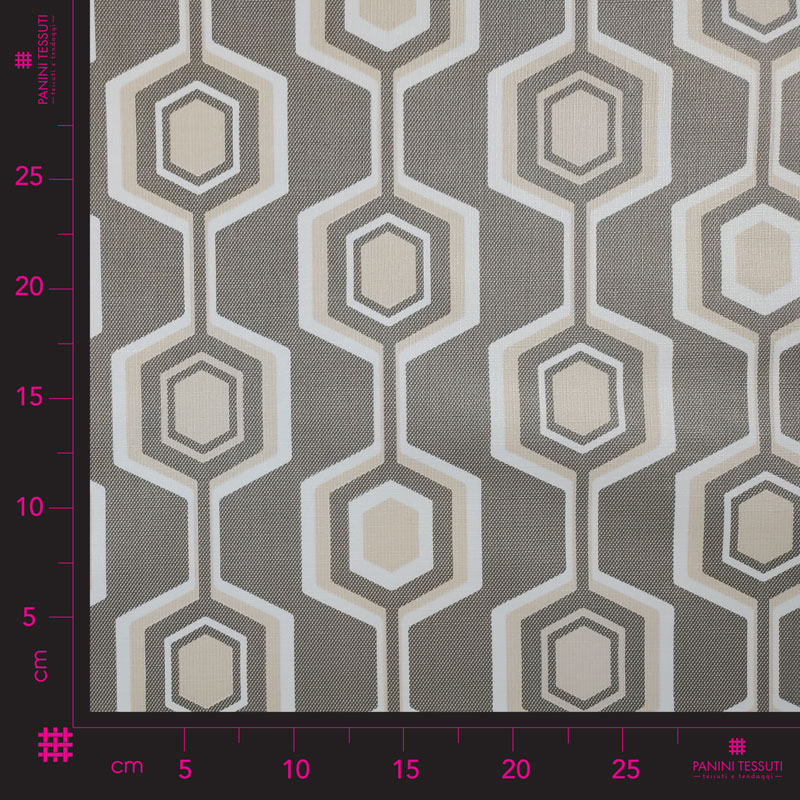 Tovaglia-Lux-Plastificata-Esagoni-Bianchi-e-Beige