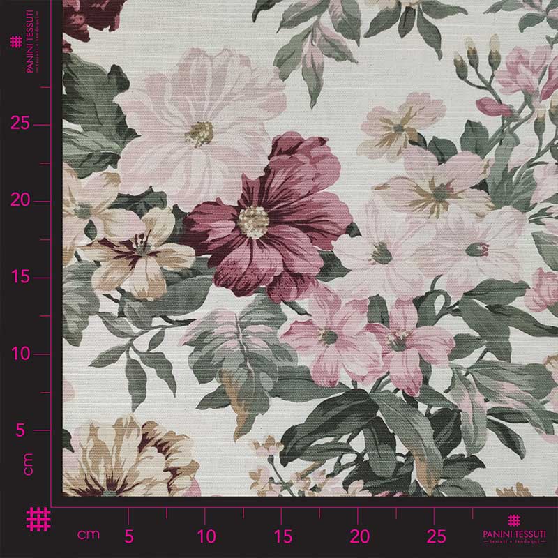 Cotone fiore grande rosa