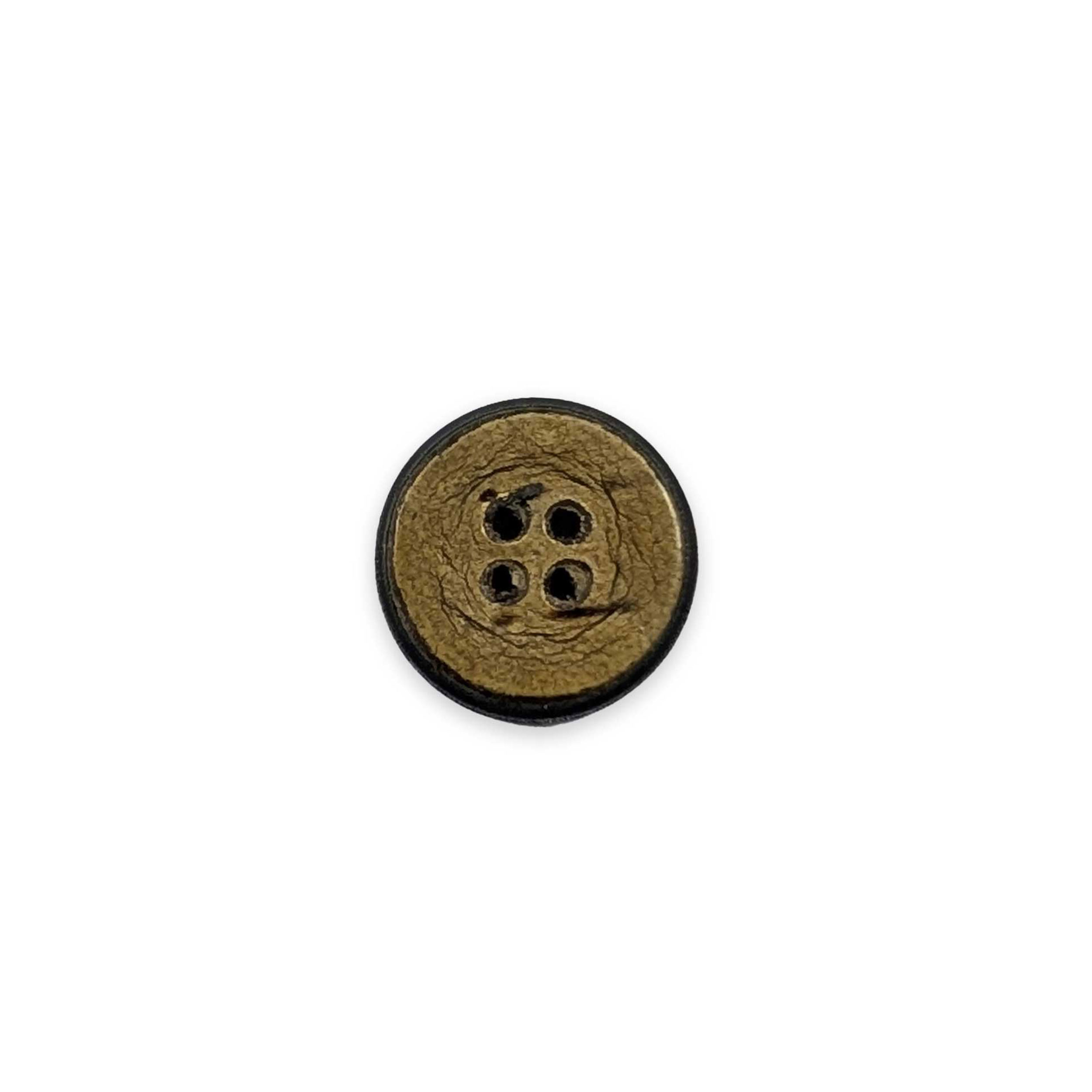 Bottone in Legno Bordeaux 4 Fori Lin 32 Image