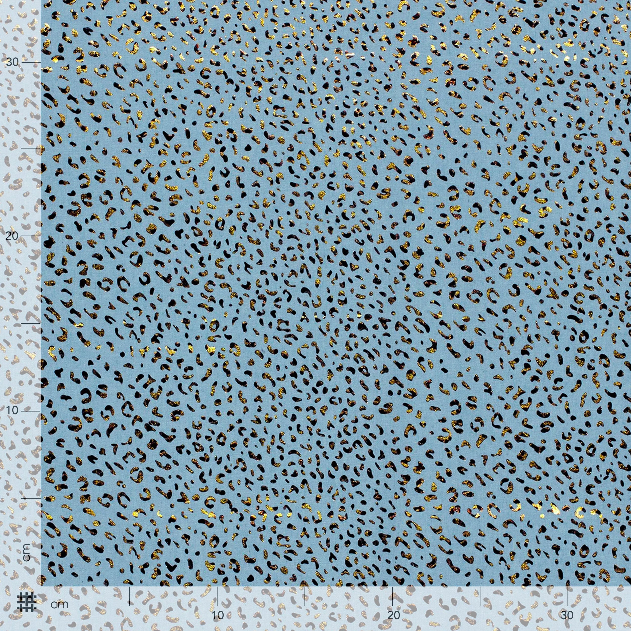 Jeans Maculato Oro al Metro - Main Image