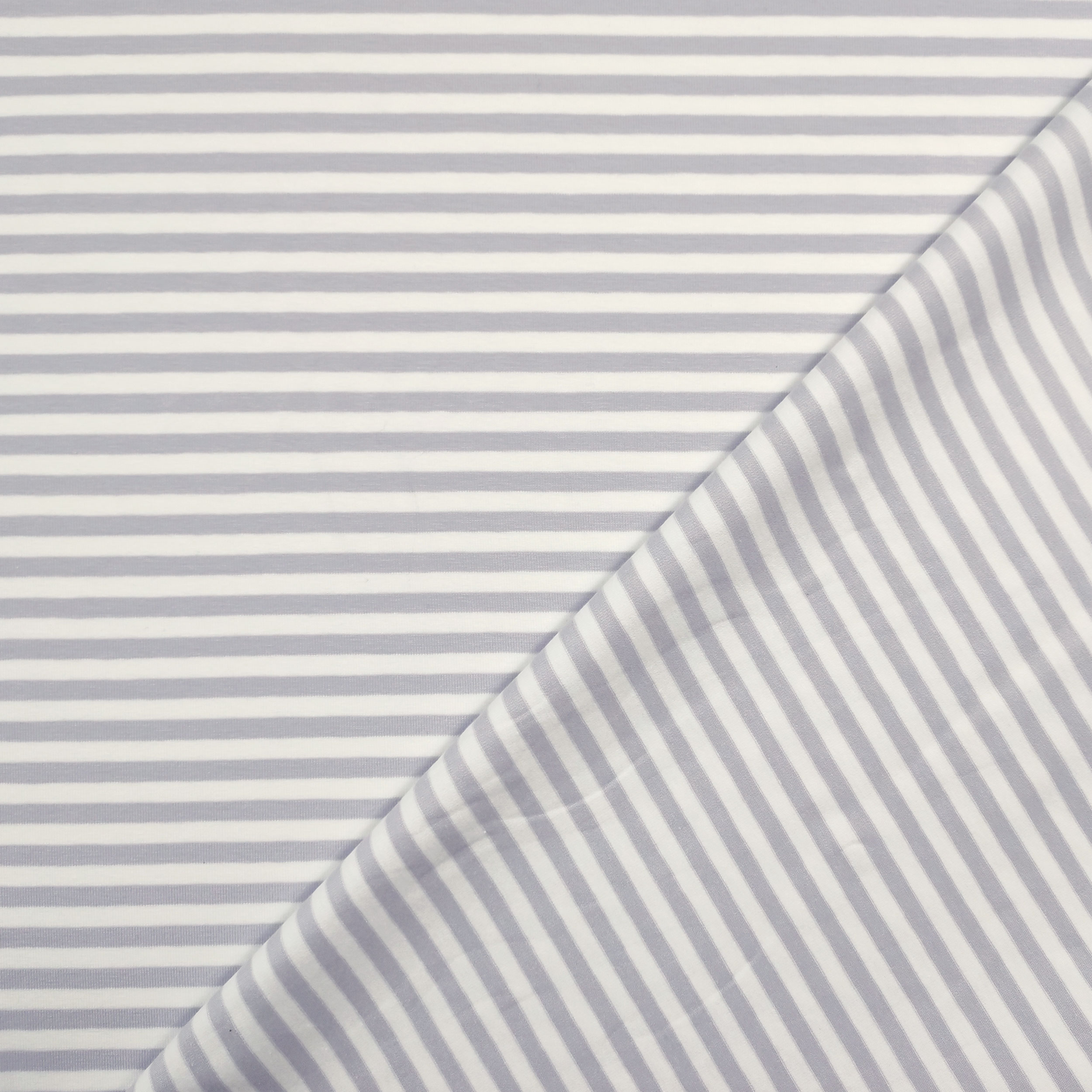 Jersey Bielastico Righe Grigio Freddo