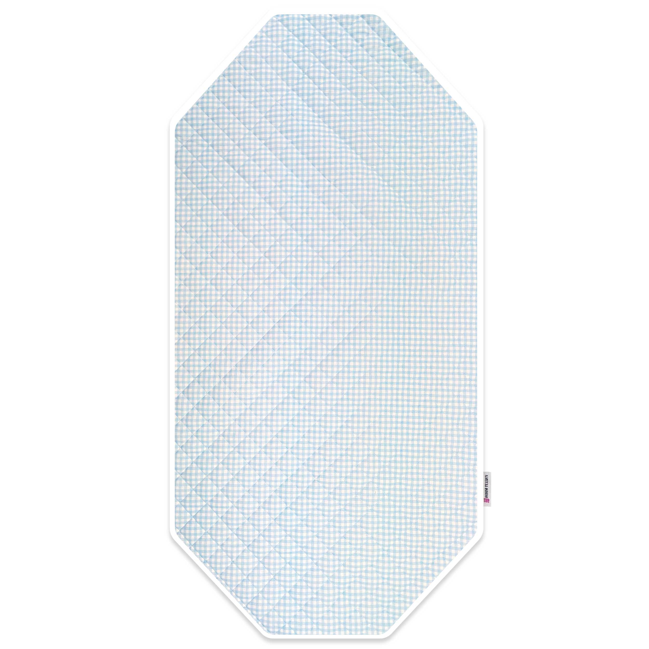 Copri Brandina Quadretti Azzurro Image